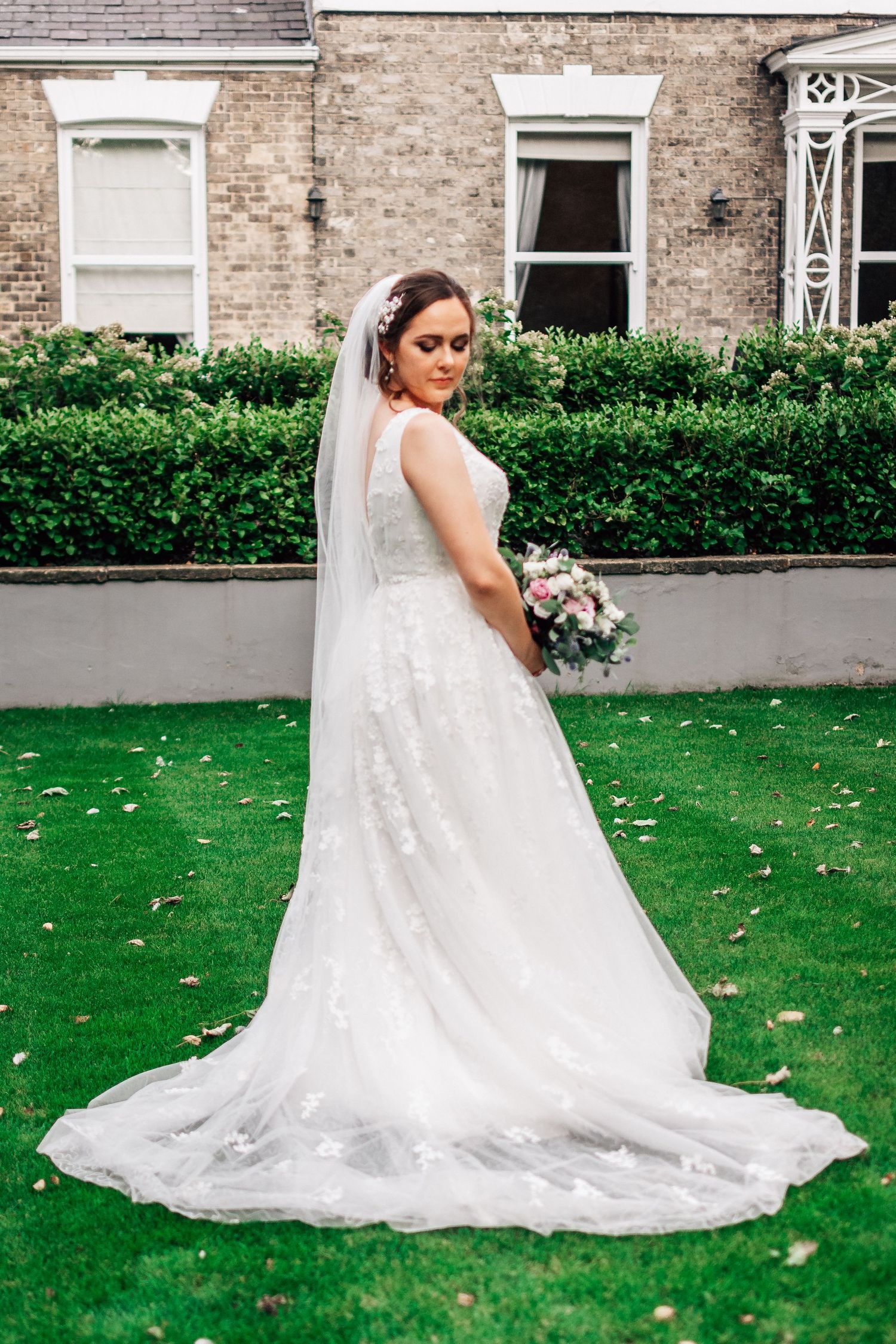 Bride and groom at Dunedin Country House