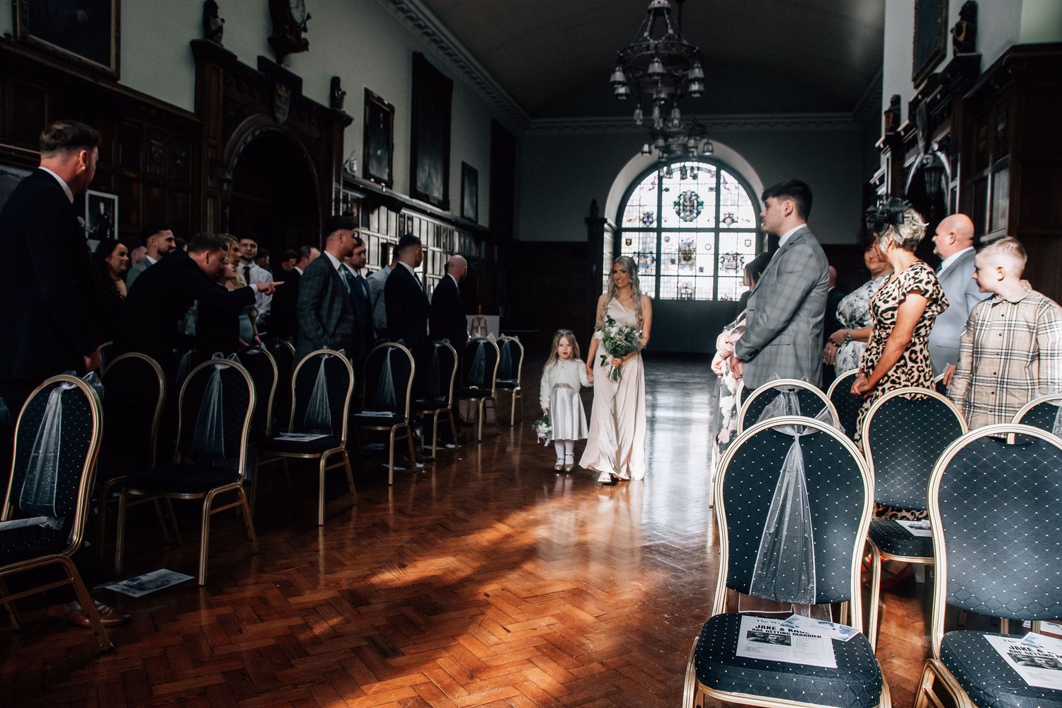 Bride and groom at The Guidhall Hull