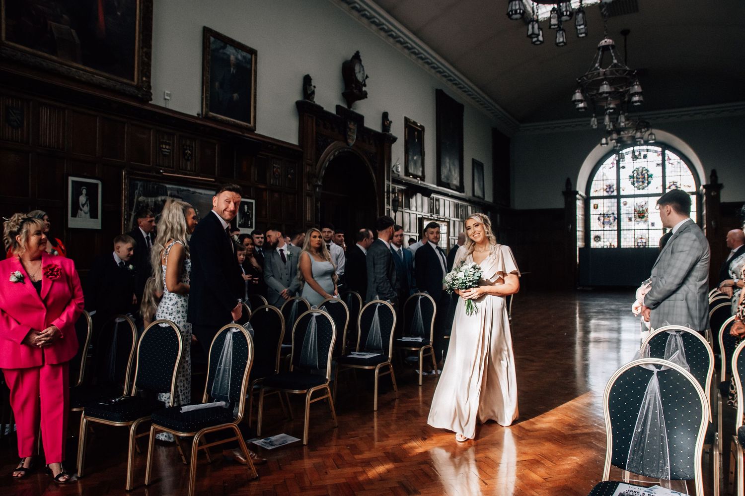 Bride and groom at The Guidhall Hull