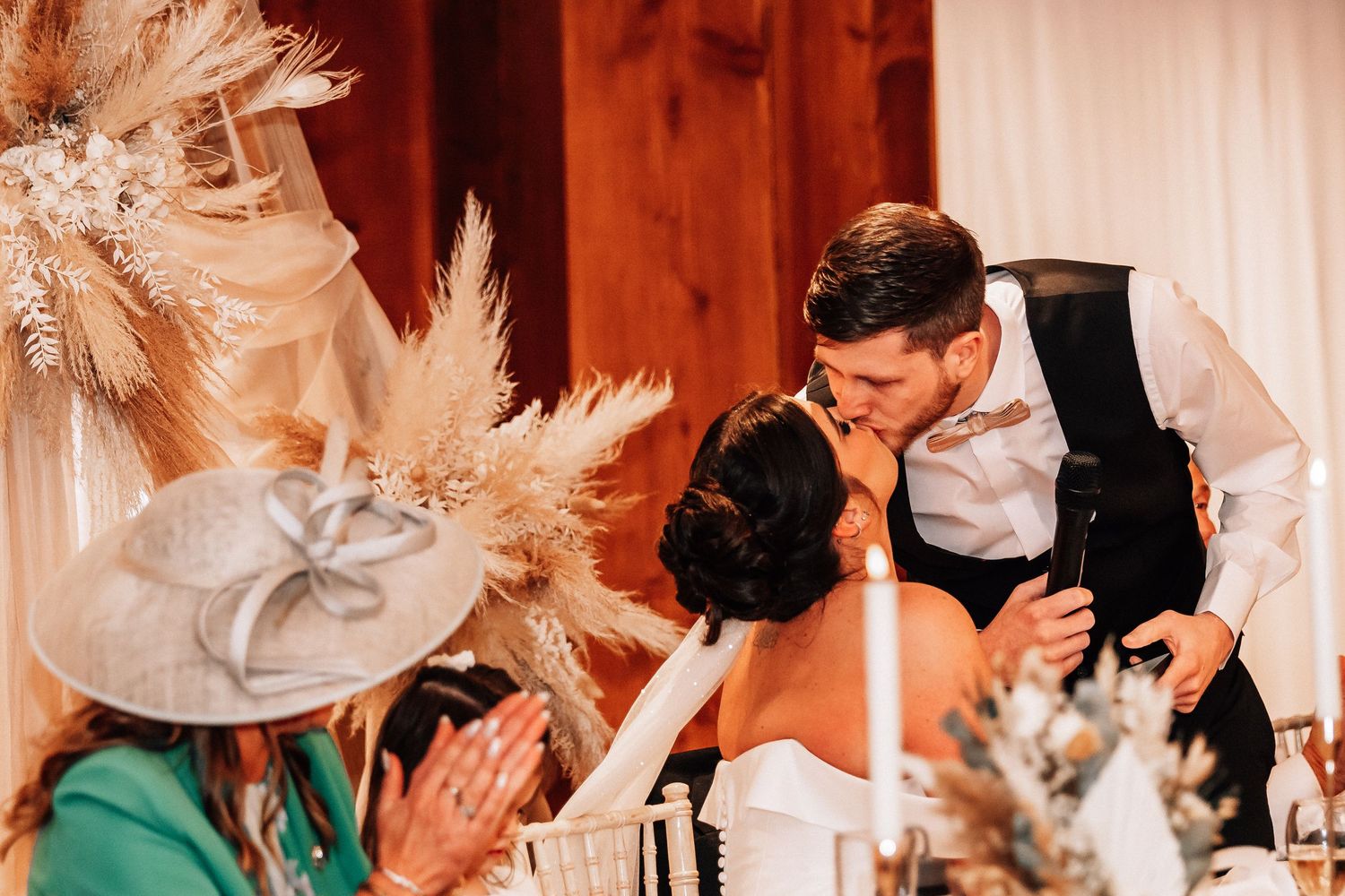 Bride and groom at The Barn at Willerby Hill