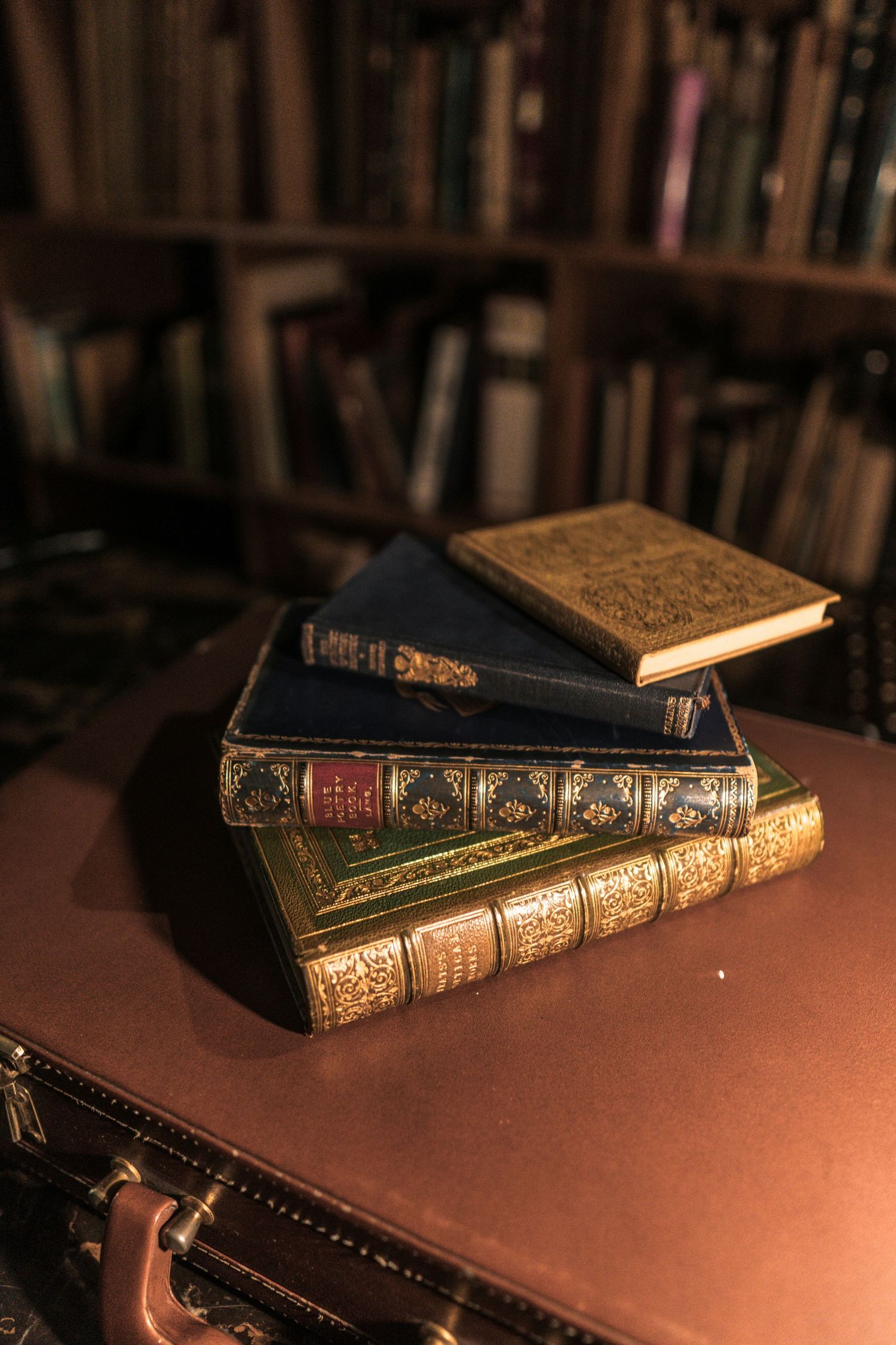 book stack