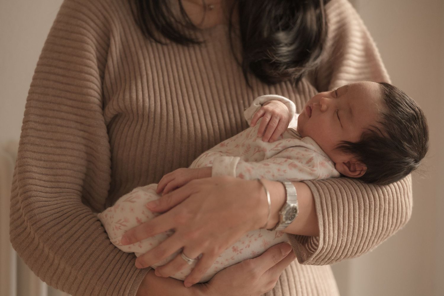 Newborn photography session in Geneva, Switzerland