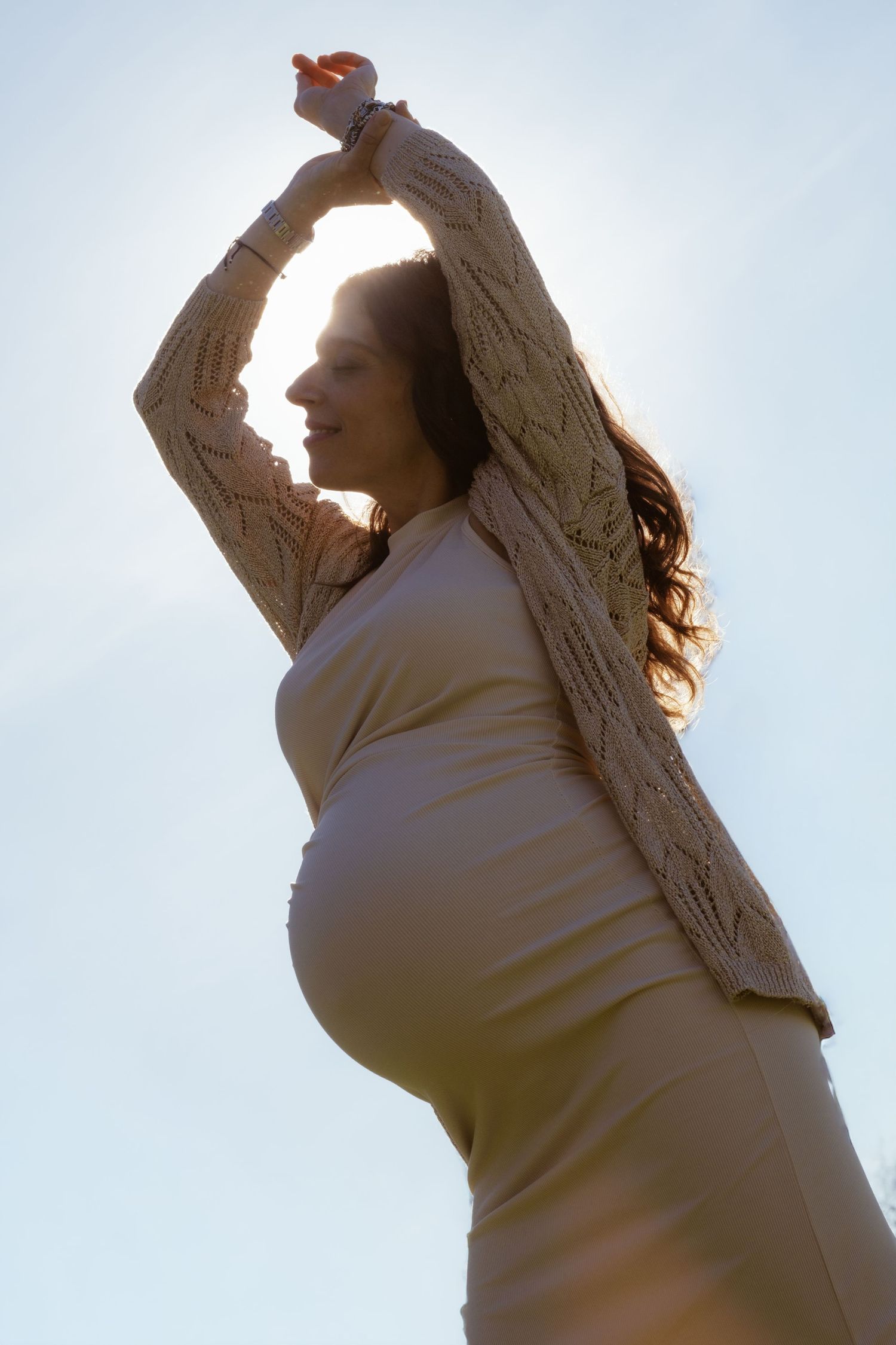 Maternity photography session in Geneva, Switzerland