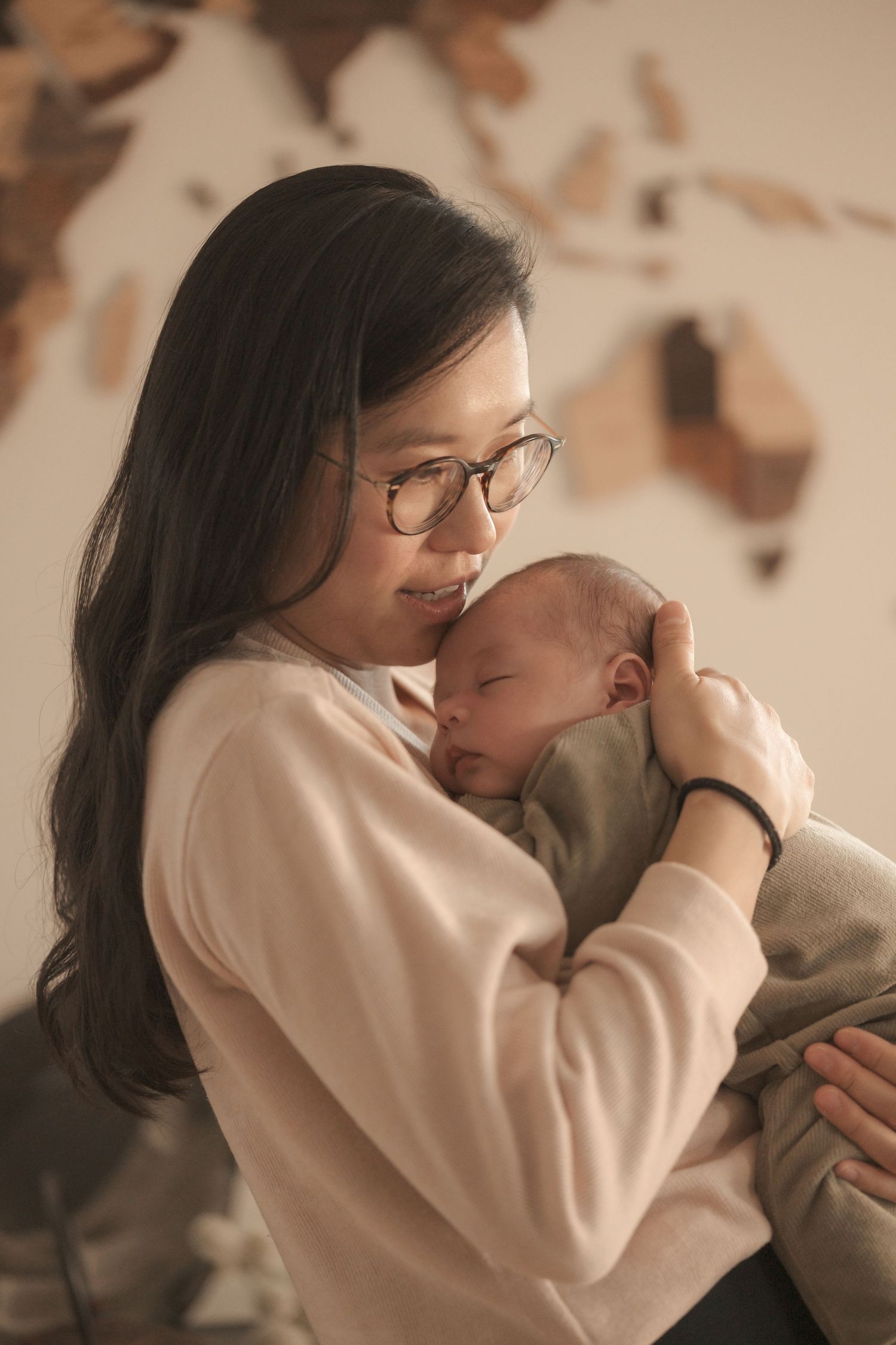 Newborn photography session in Geneva, Switzerland
