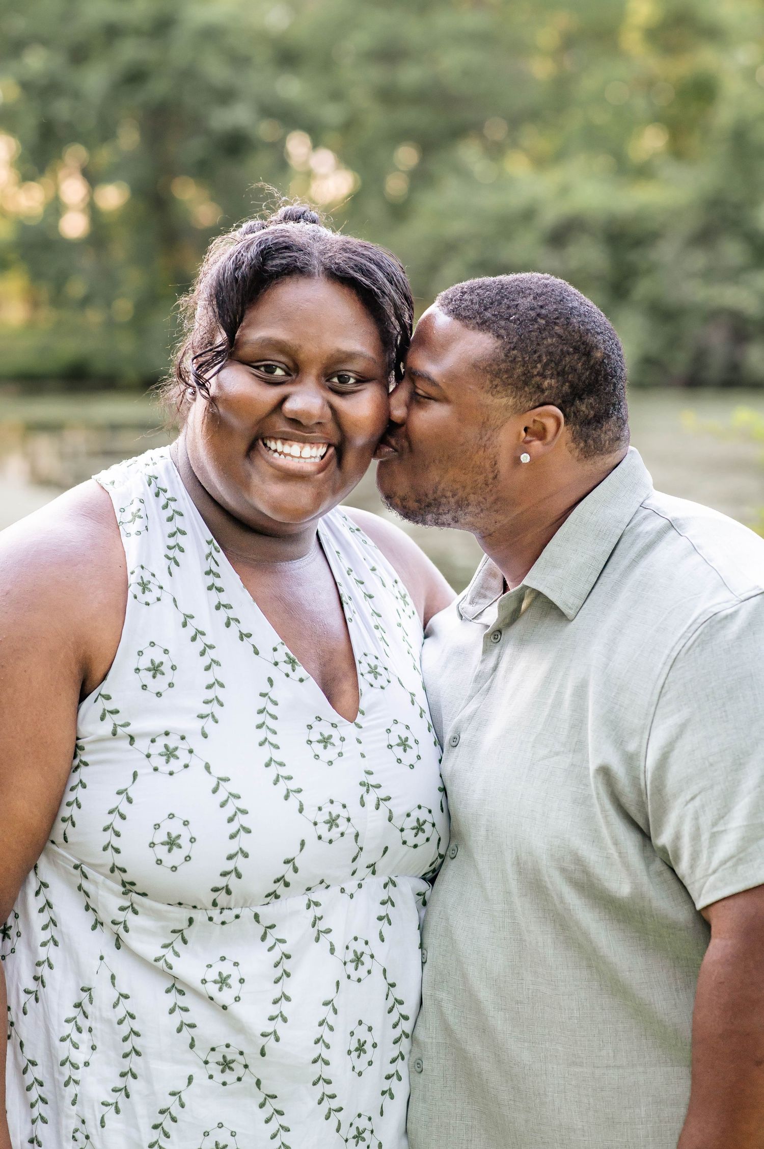 Engagement photography in Kansas City and the KC metro, serving Leavenworth and Ft. Leavenworth with romantic, natural portraits.