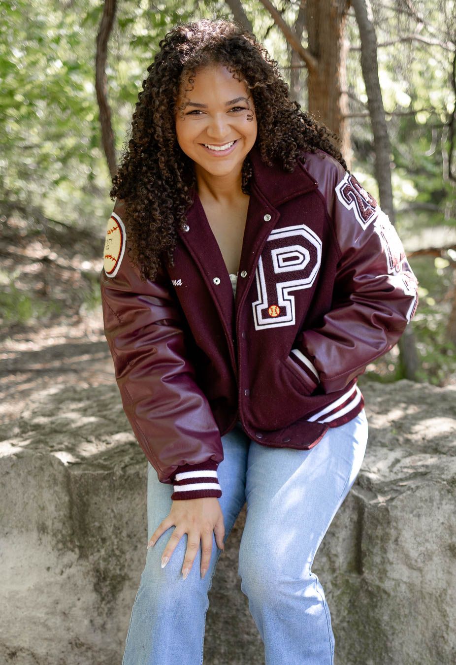 Senior portrait in Richardson Texas