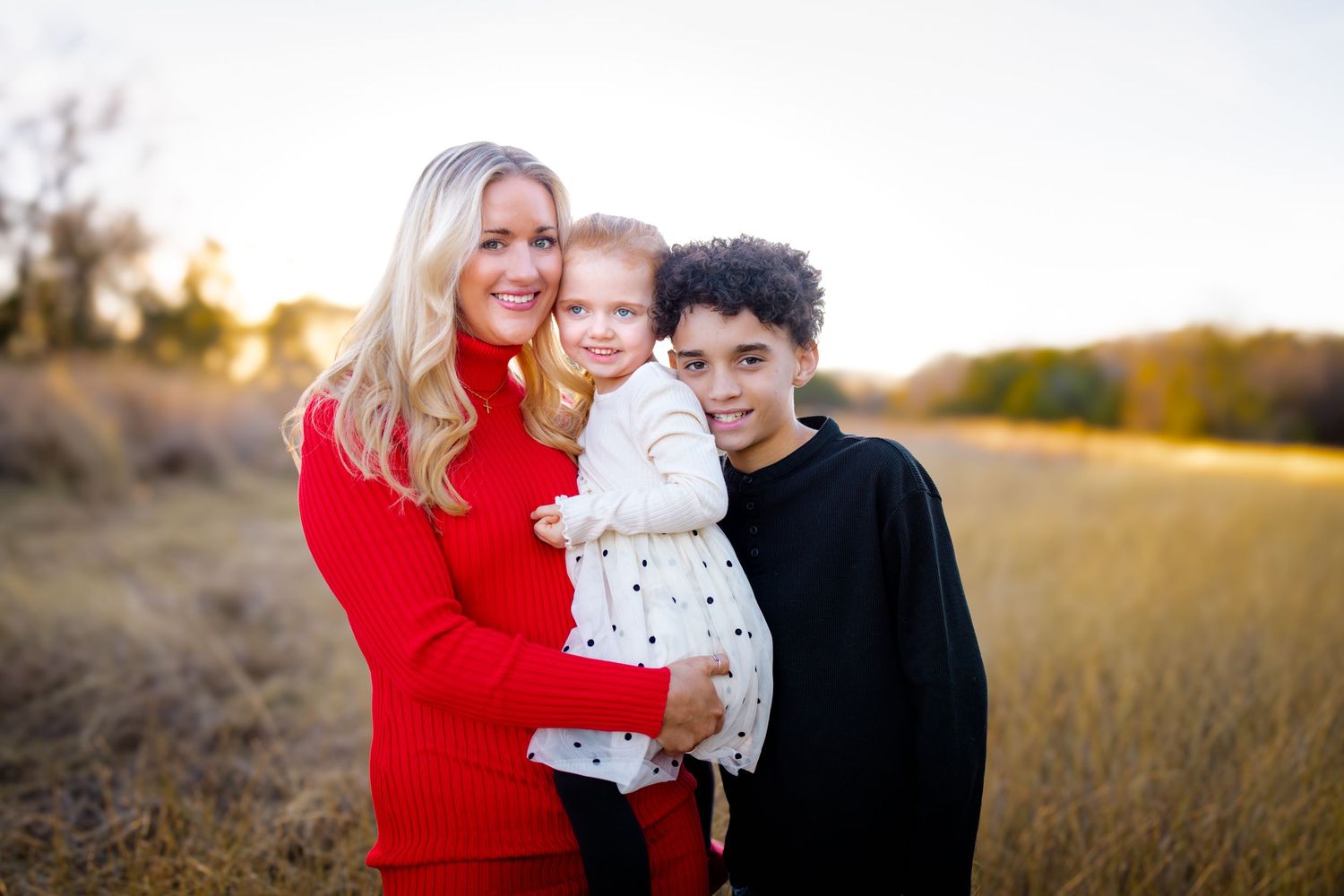 Family photos during portrait session in McKinney TX