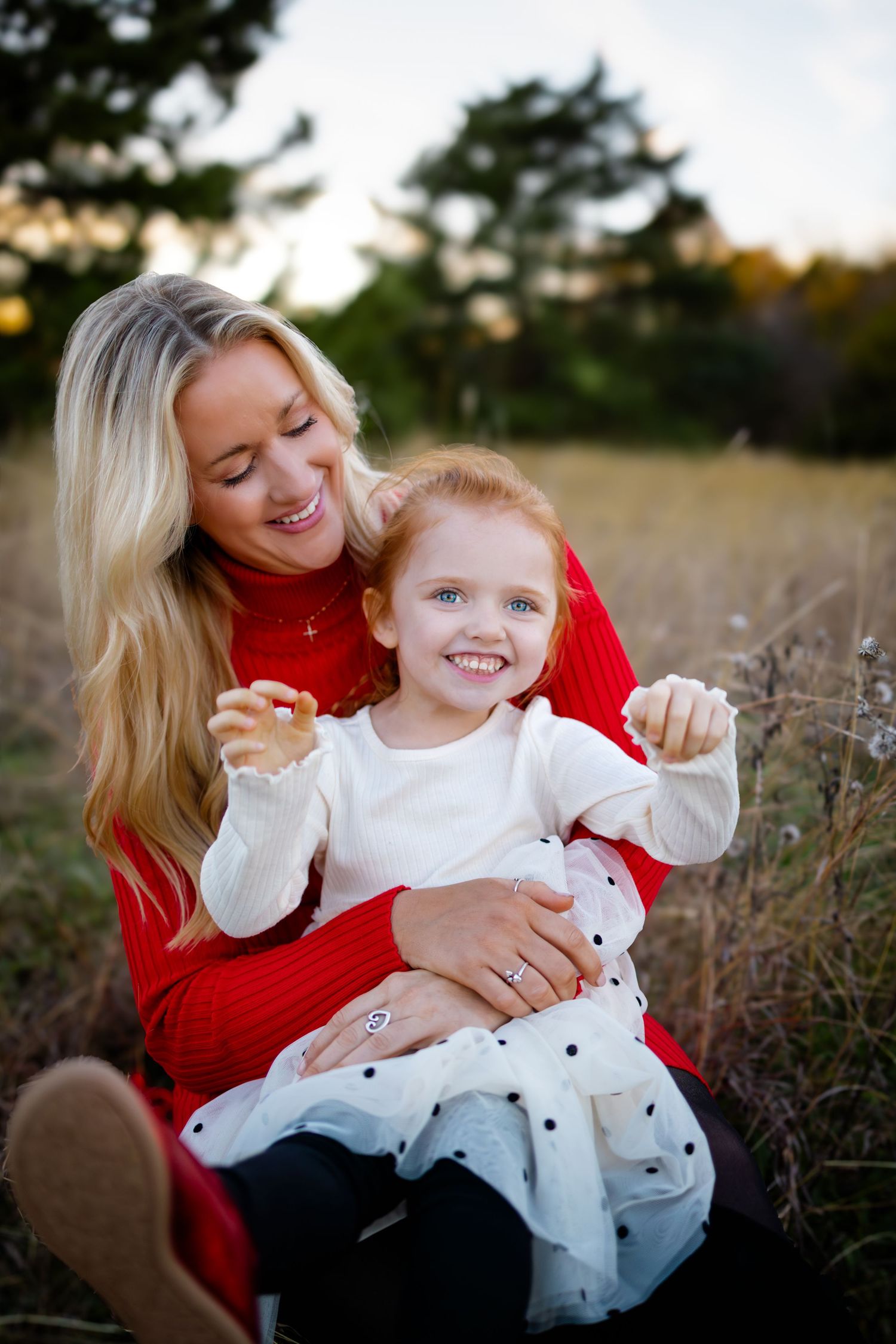 Family photos during portrait session in McKinney TX