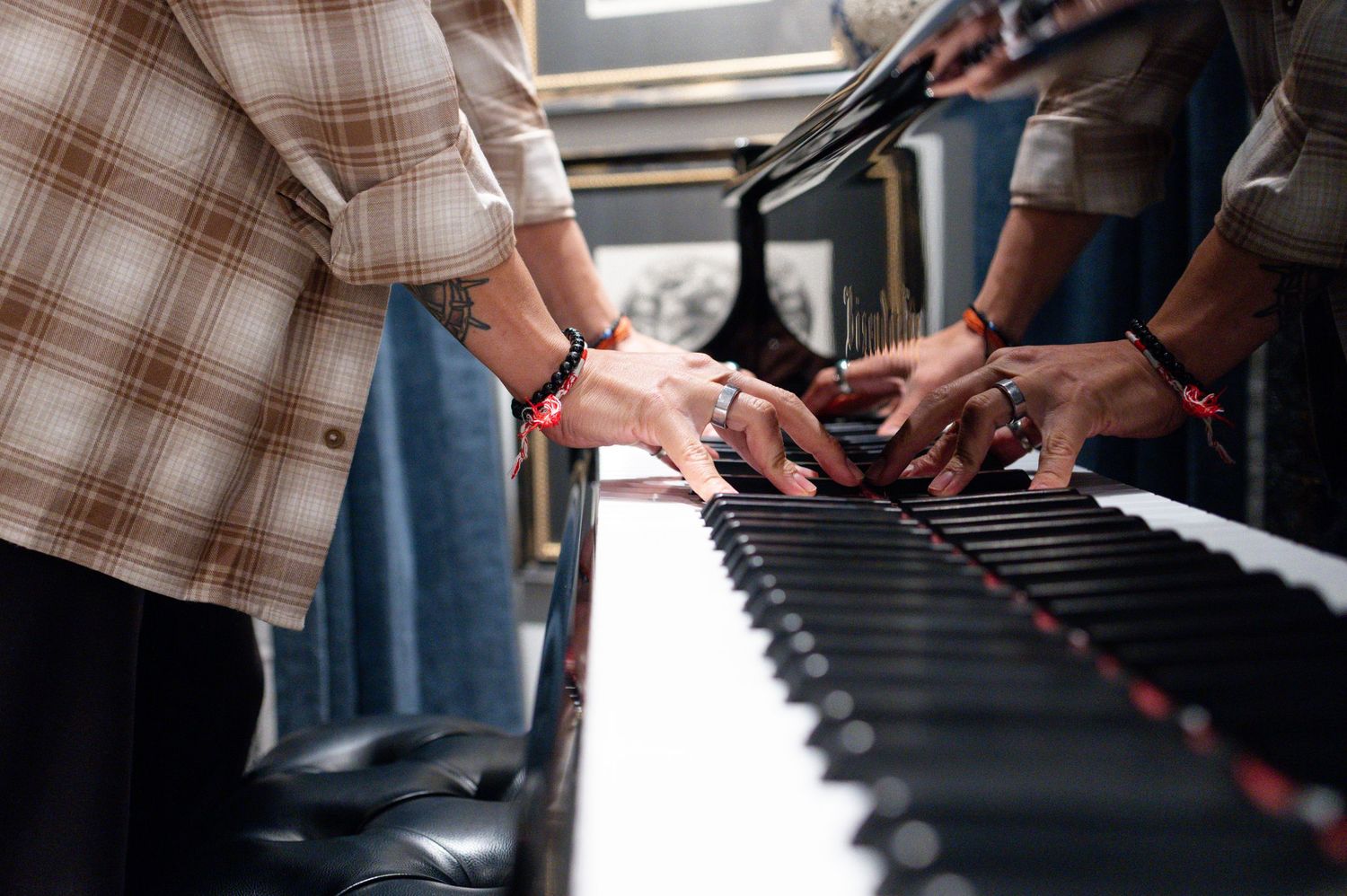 Man playing piano in dallas texas