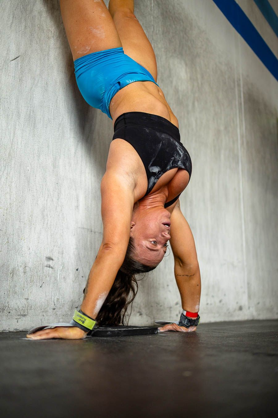 Athletes competing during Fusion Frenzy fitness competition in Waxahachie Texas