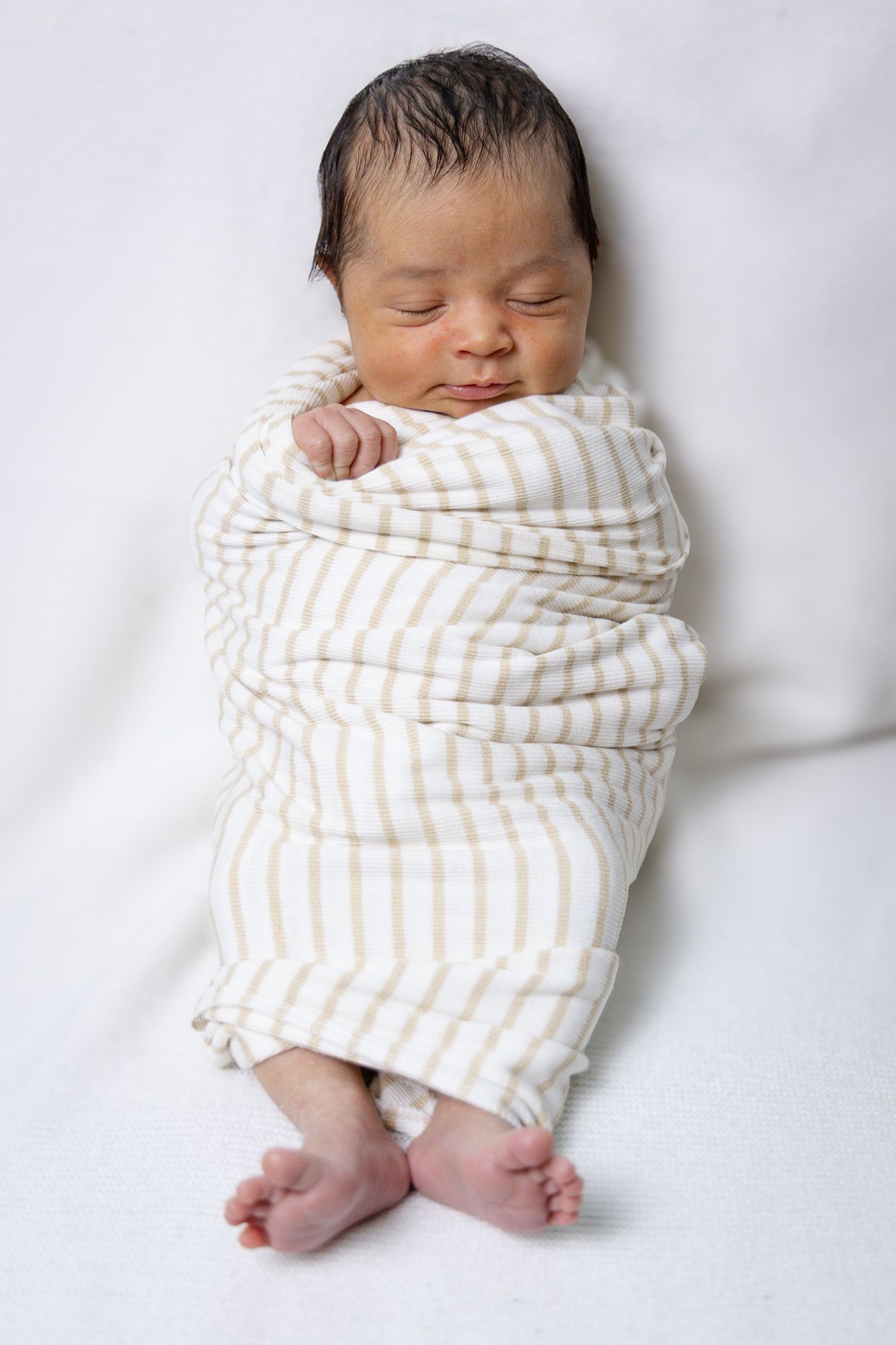 Newborn portrait session in Princeton Texas