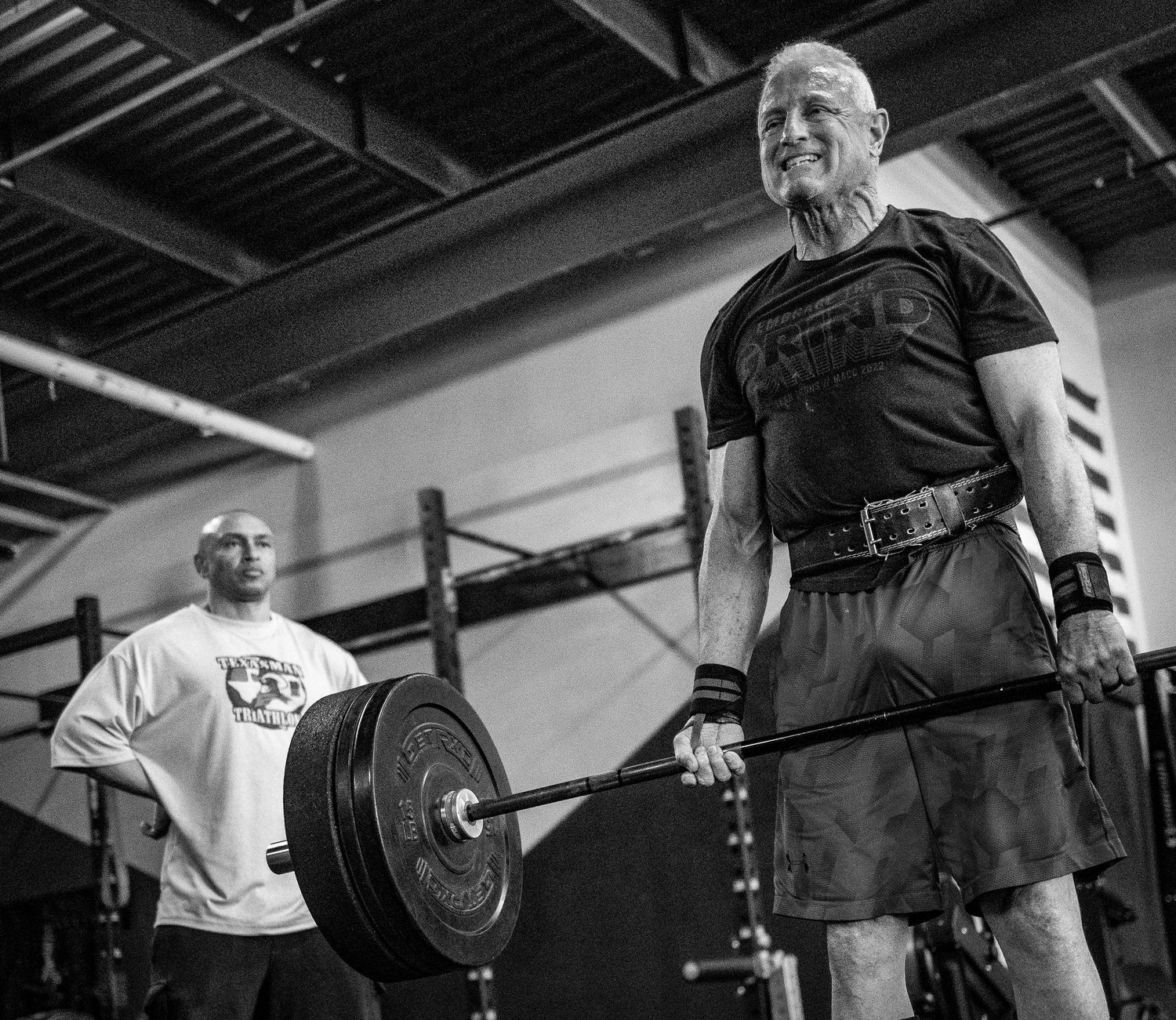 Crossfit athlete deadlift in allen texas