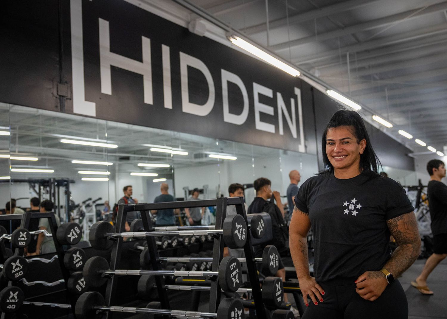 Brazilian Jiu-Jitsu athlete posing at Hidden Gym Richardson