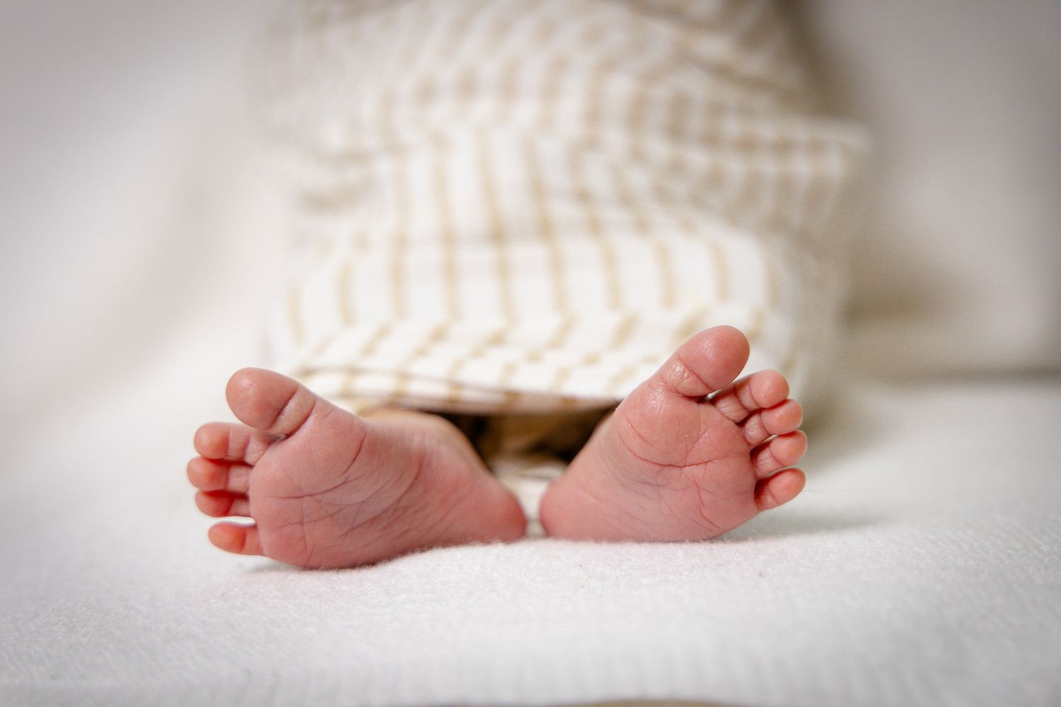 Newborn feet photography in Princeton Texas
