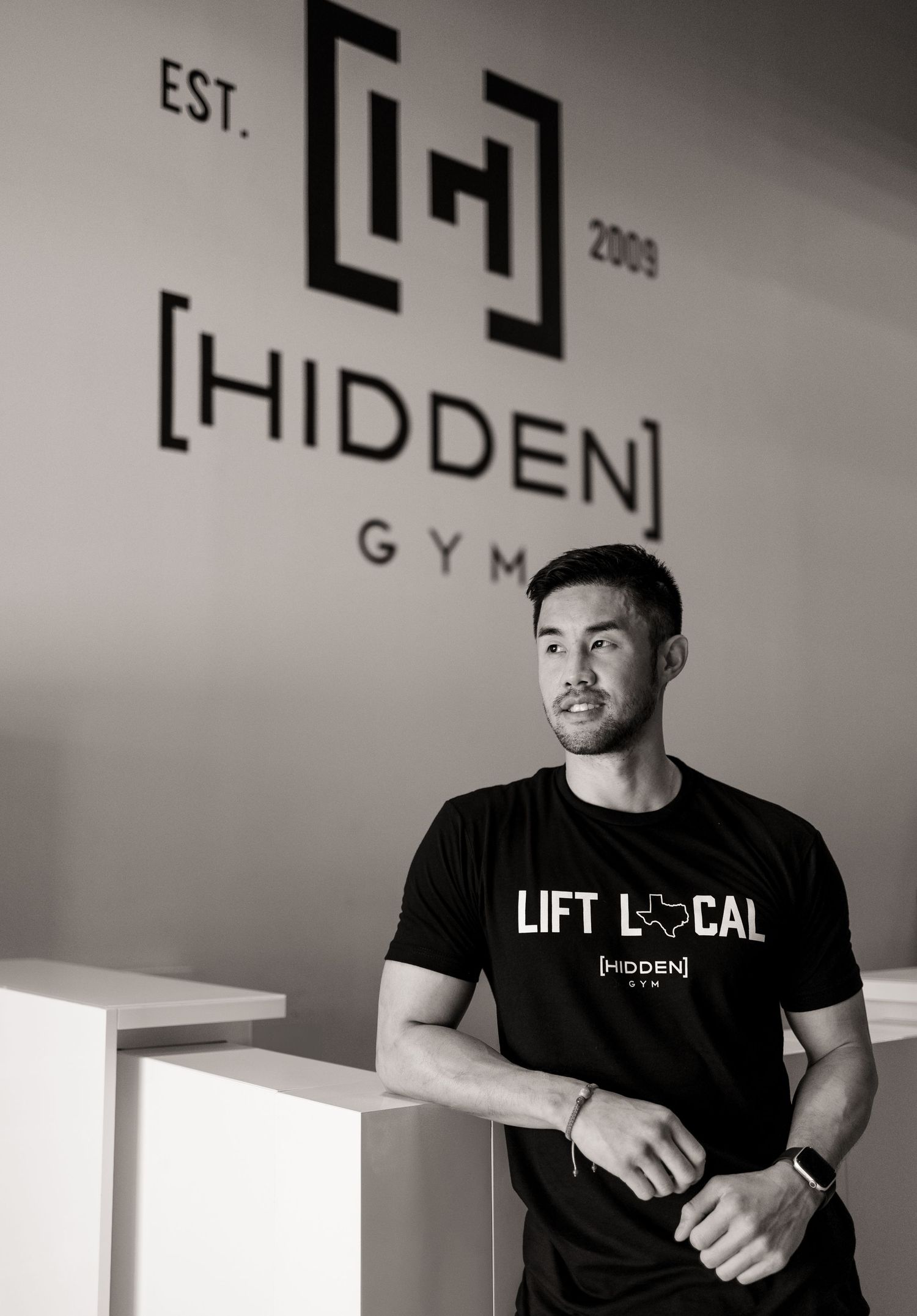 Athlete wearing Hidden Gym apparel