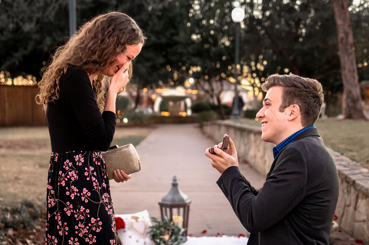 Engagement portrait photography in McKinney Texas