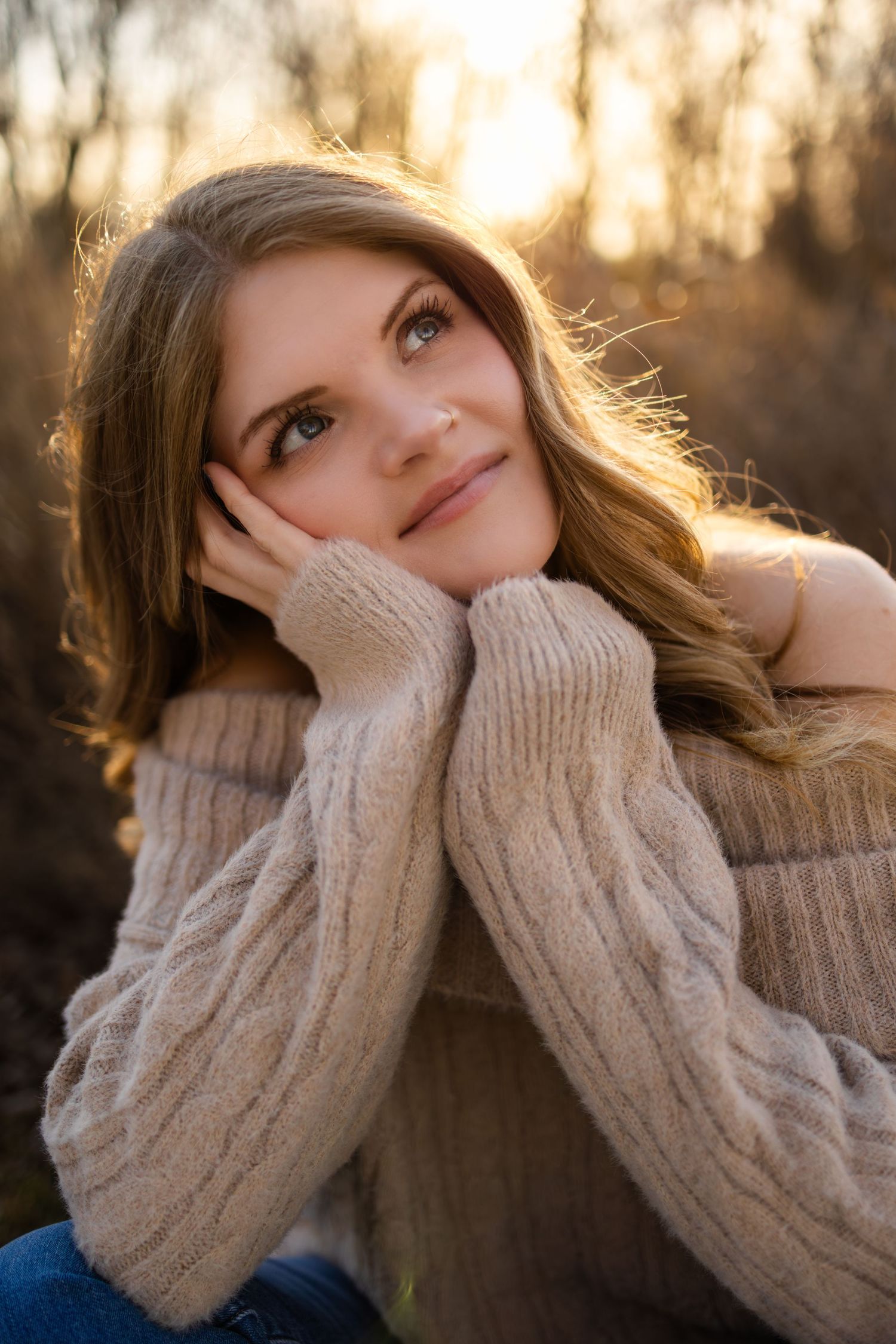 Individual portrait session in Parker Texas
