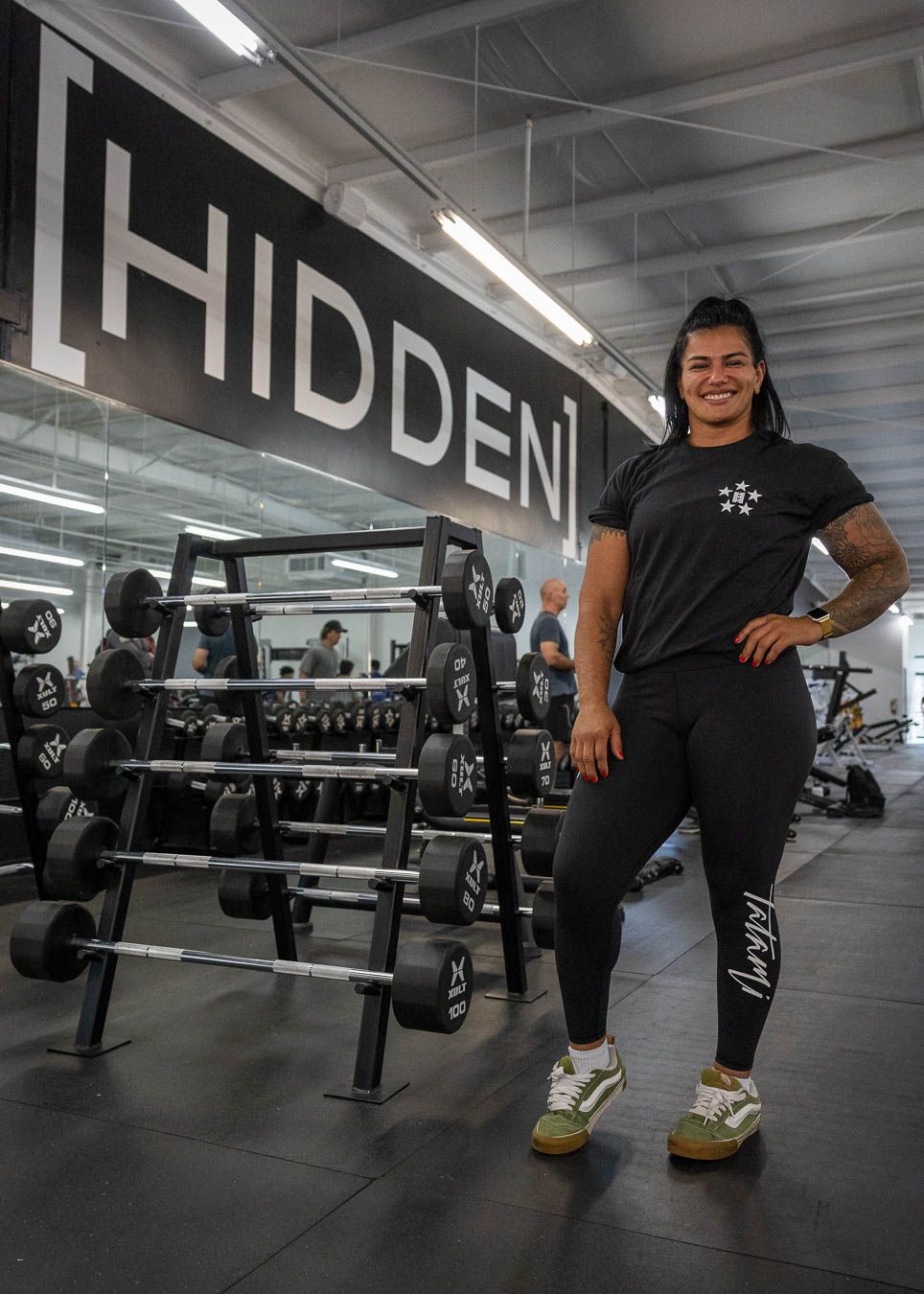 Brazilian Jiu-Jitsu athlete posing at Hidden Gym Richardson