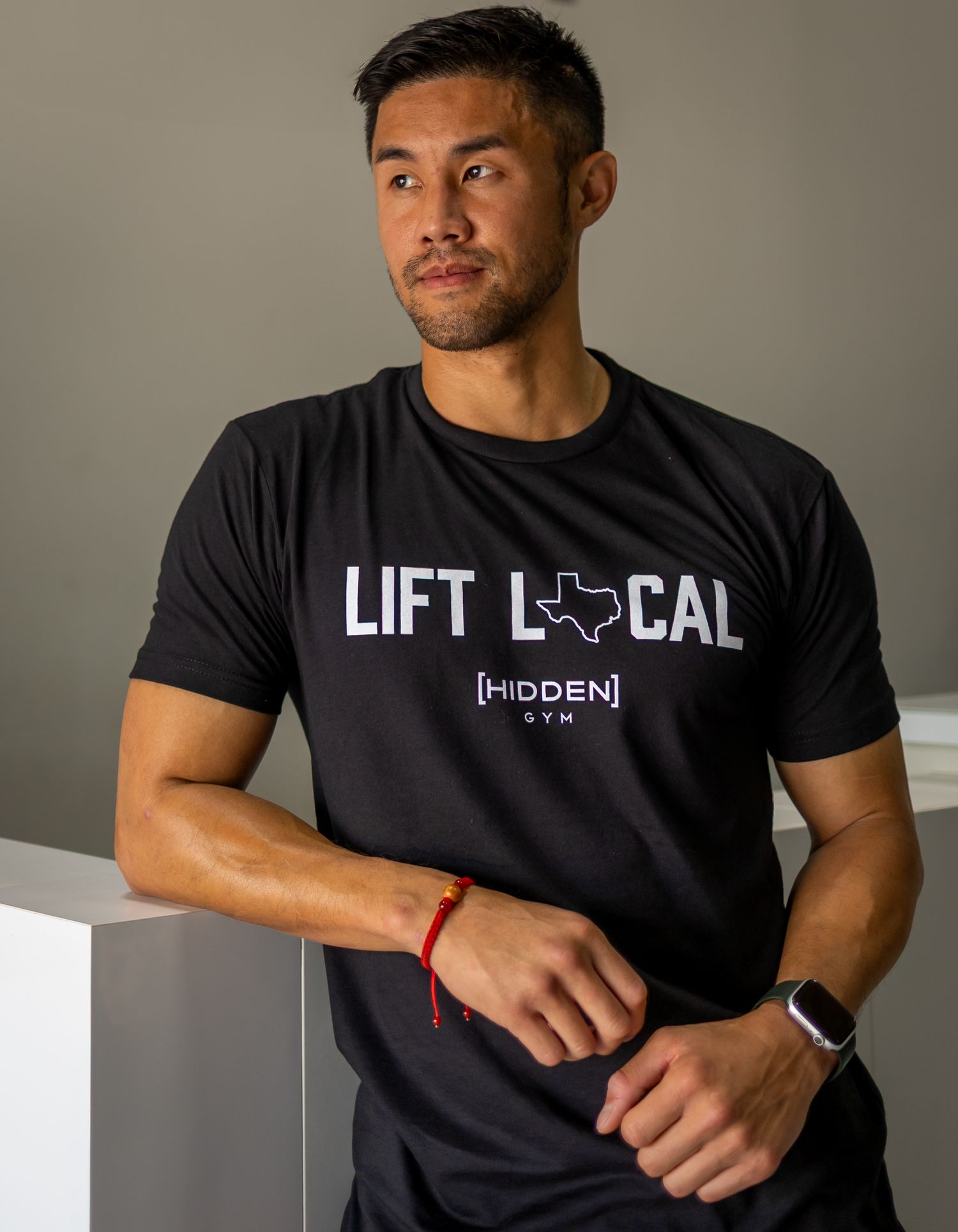 Athlete wearing Hidden Gym apparel