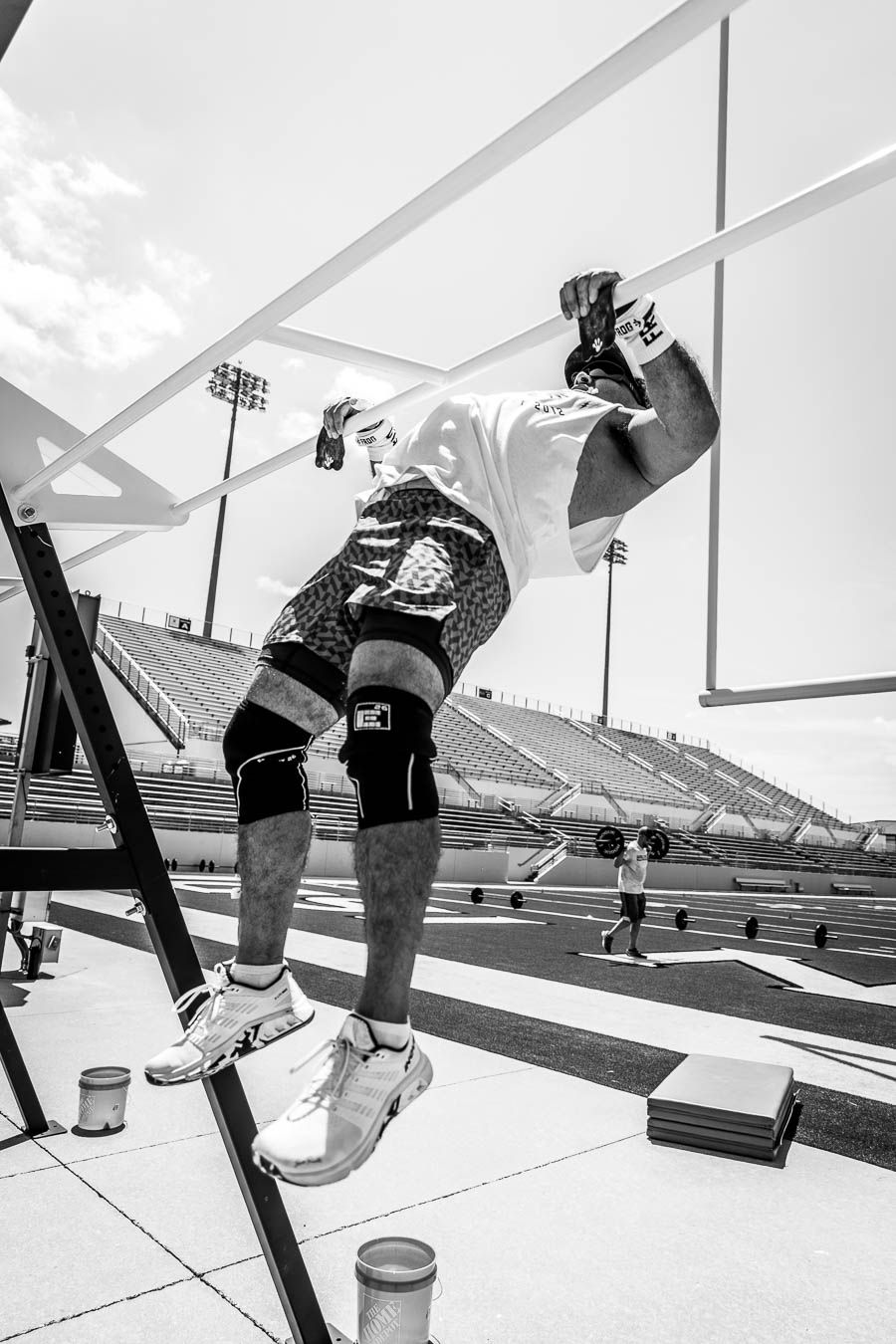 CrossFit competitors during Texas Heat event in Denton Texas