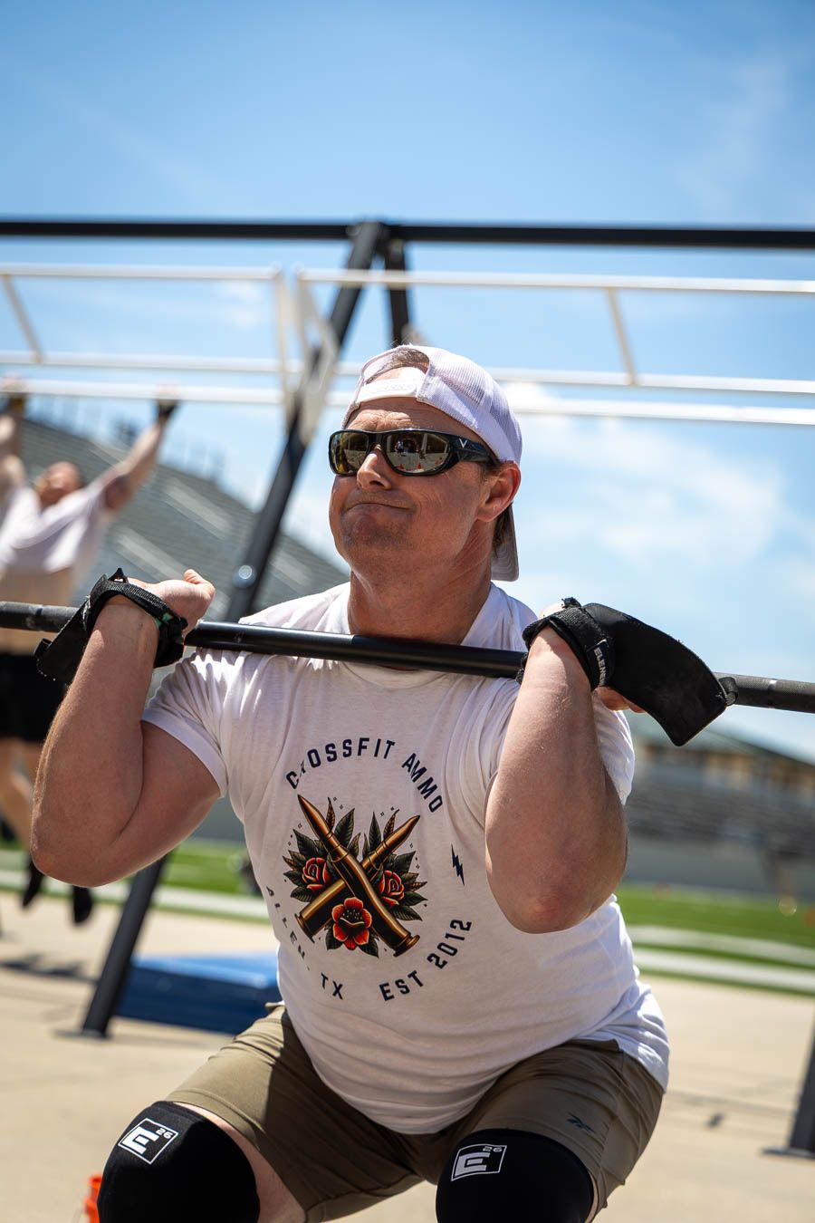 CrossFit competitors during Texas Heat event in Denton Texas