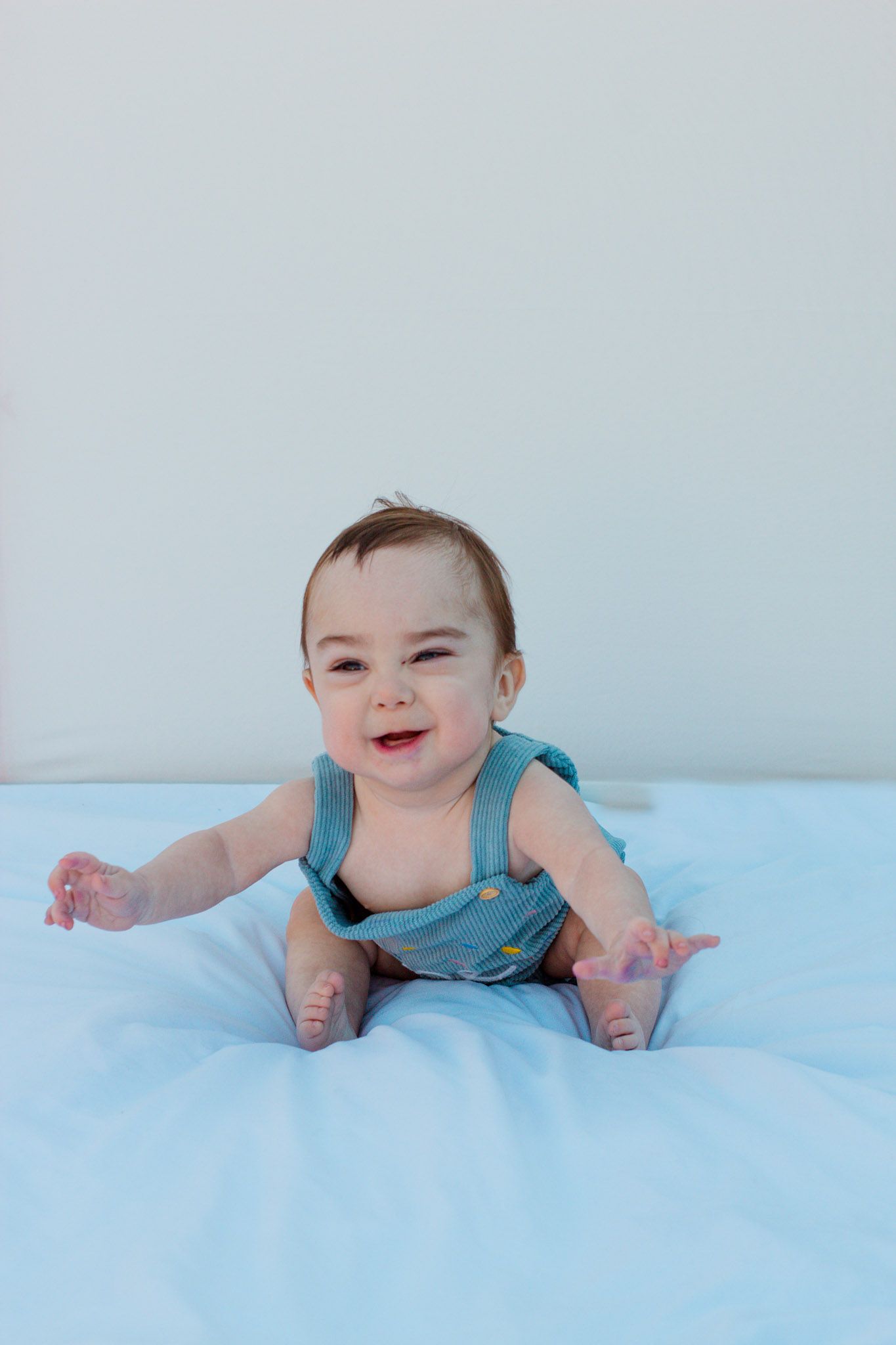 One-year-old boy portrait session in Princeton Texas