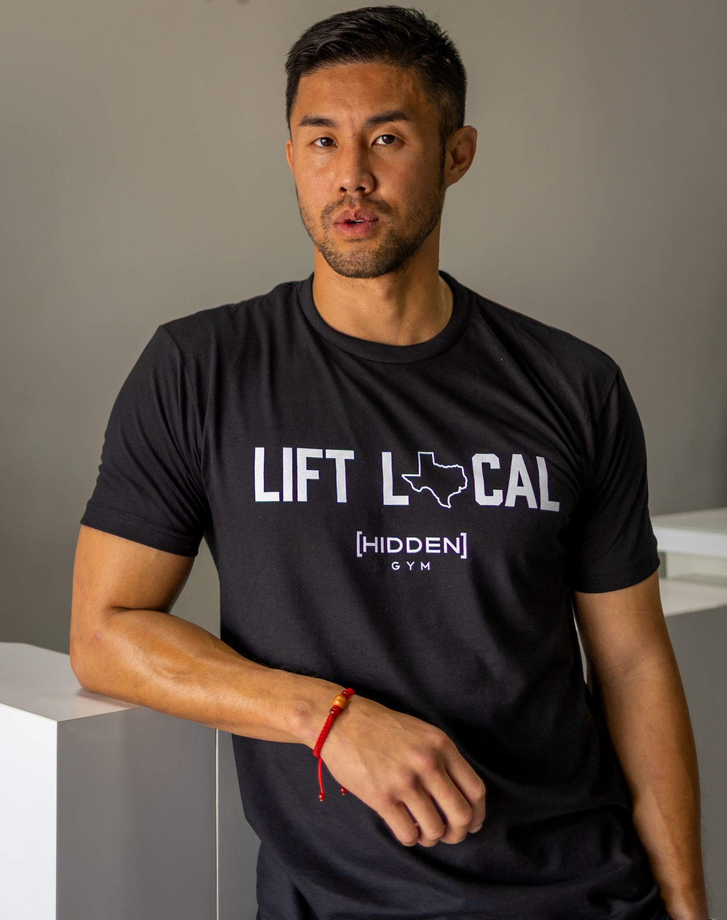 Athlete wearing Hidden Gym apparel