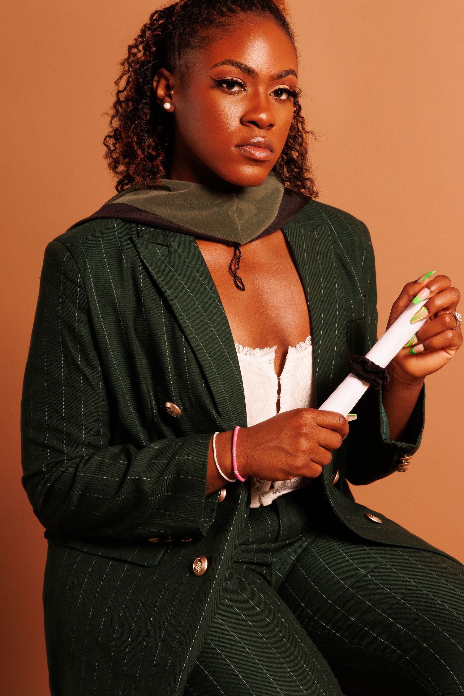 Studio portrait with clean, high-quality lighting by ShotByNachure