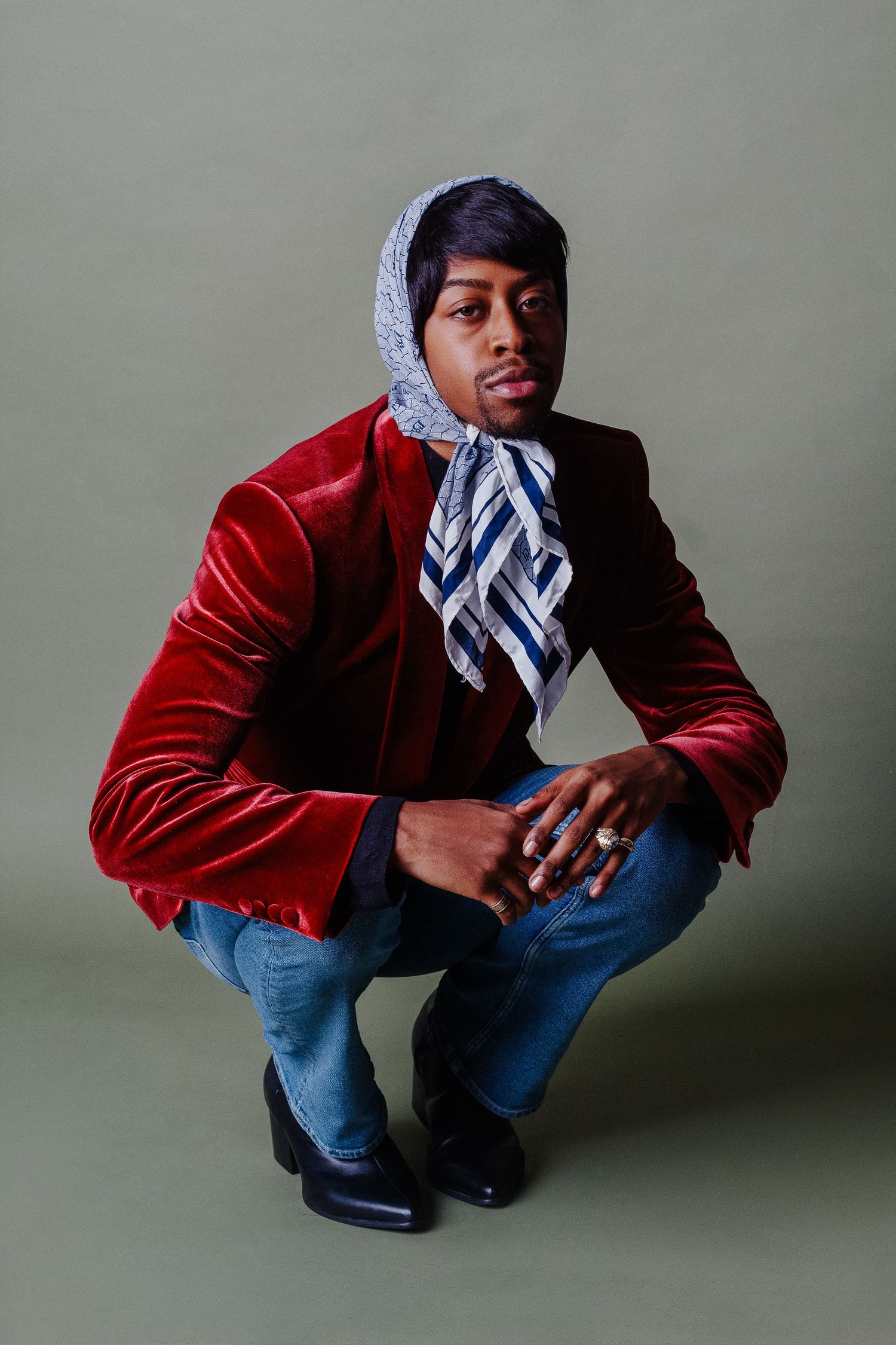 Studio portrait with clean, high-quality lighting by ShotByNachure