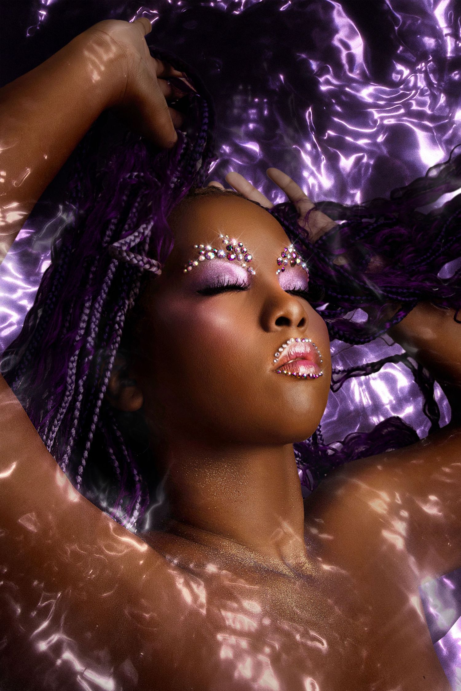 Creative portrait session with polished, high-quality image style