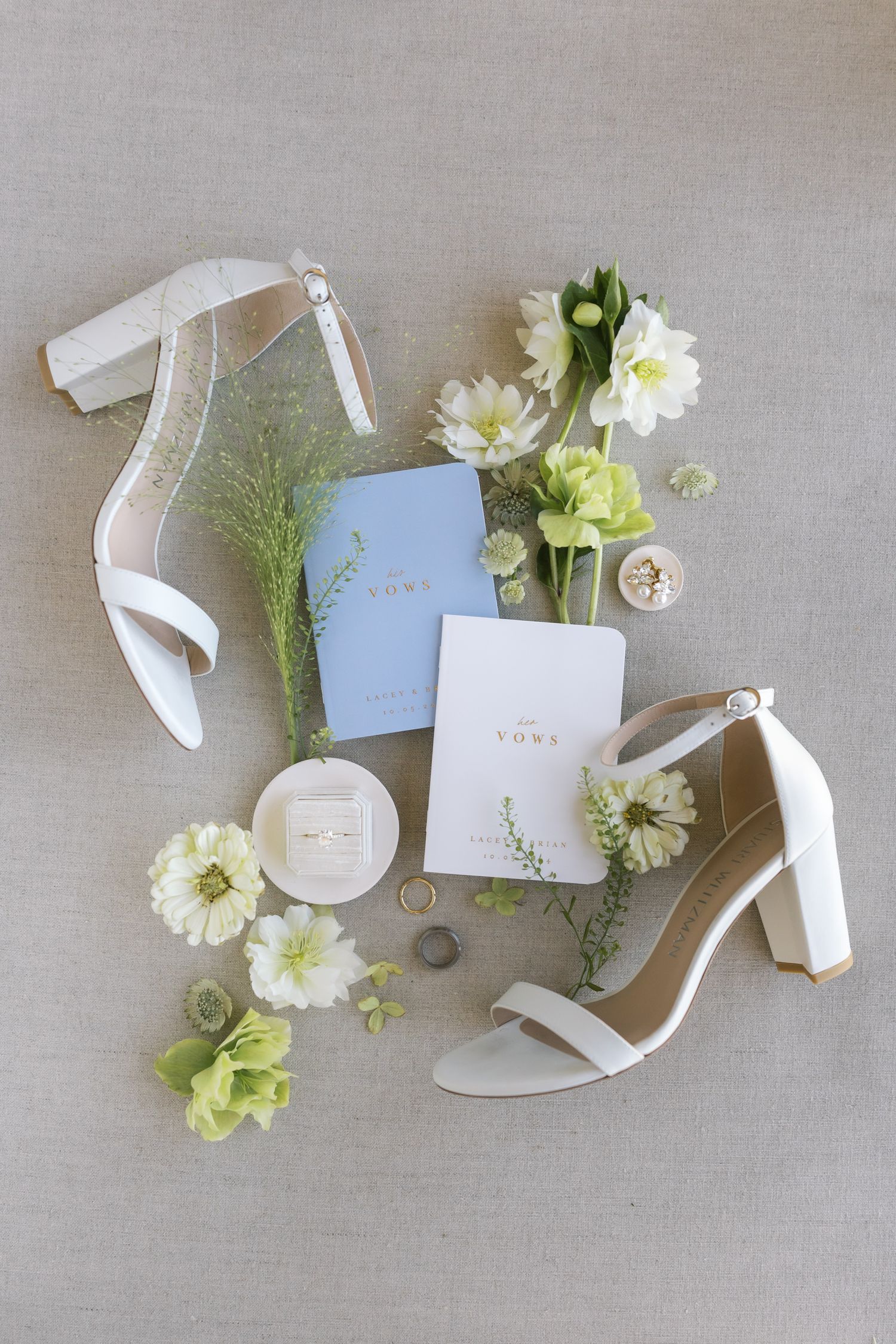 wedding flat lay bride timeless classic wedding in las vegas nevada by julia stockton photography luxury professional
