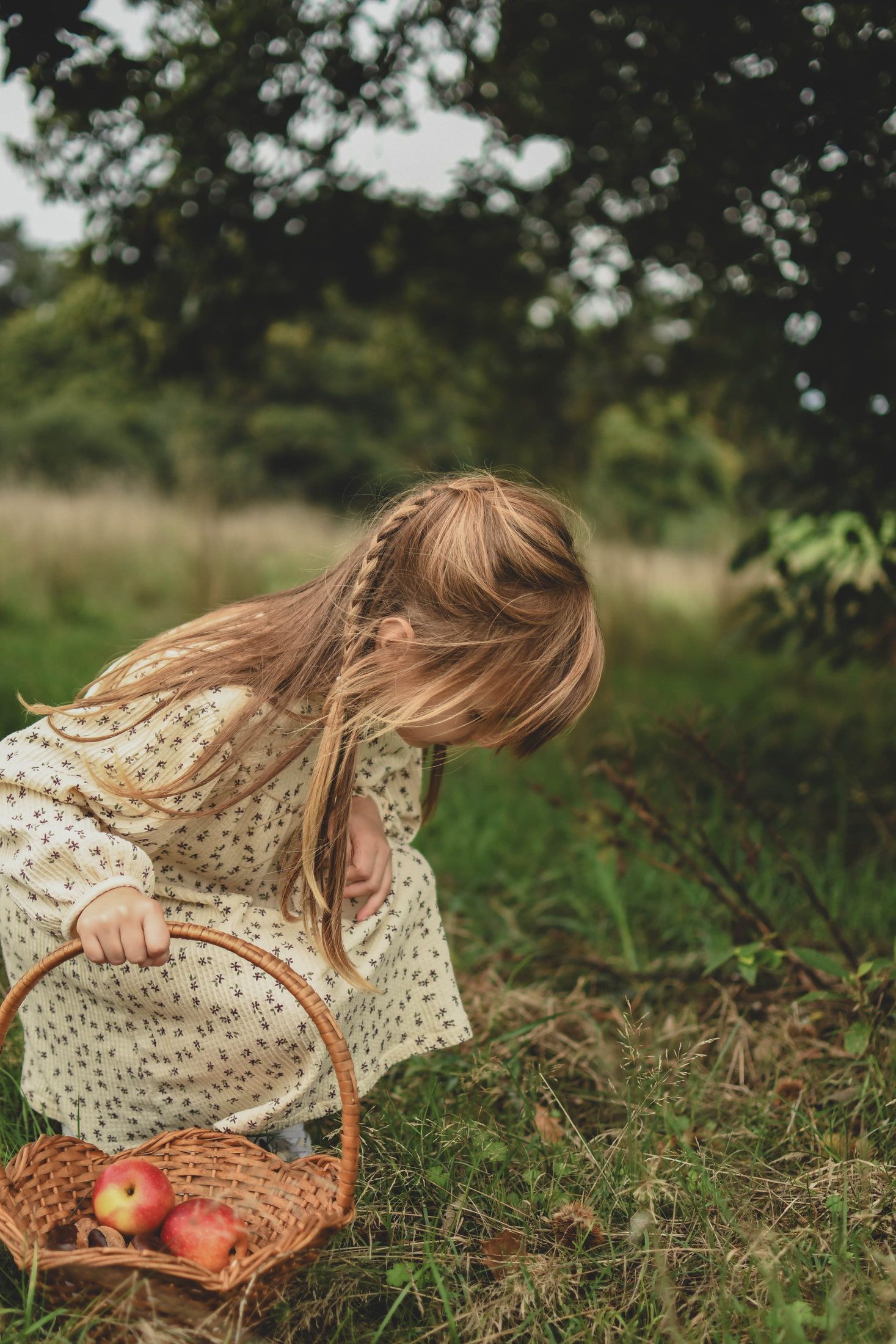 Enfant photographié en pleine nature lors d’une séance famille
