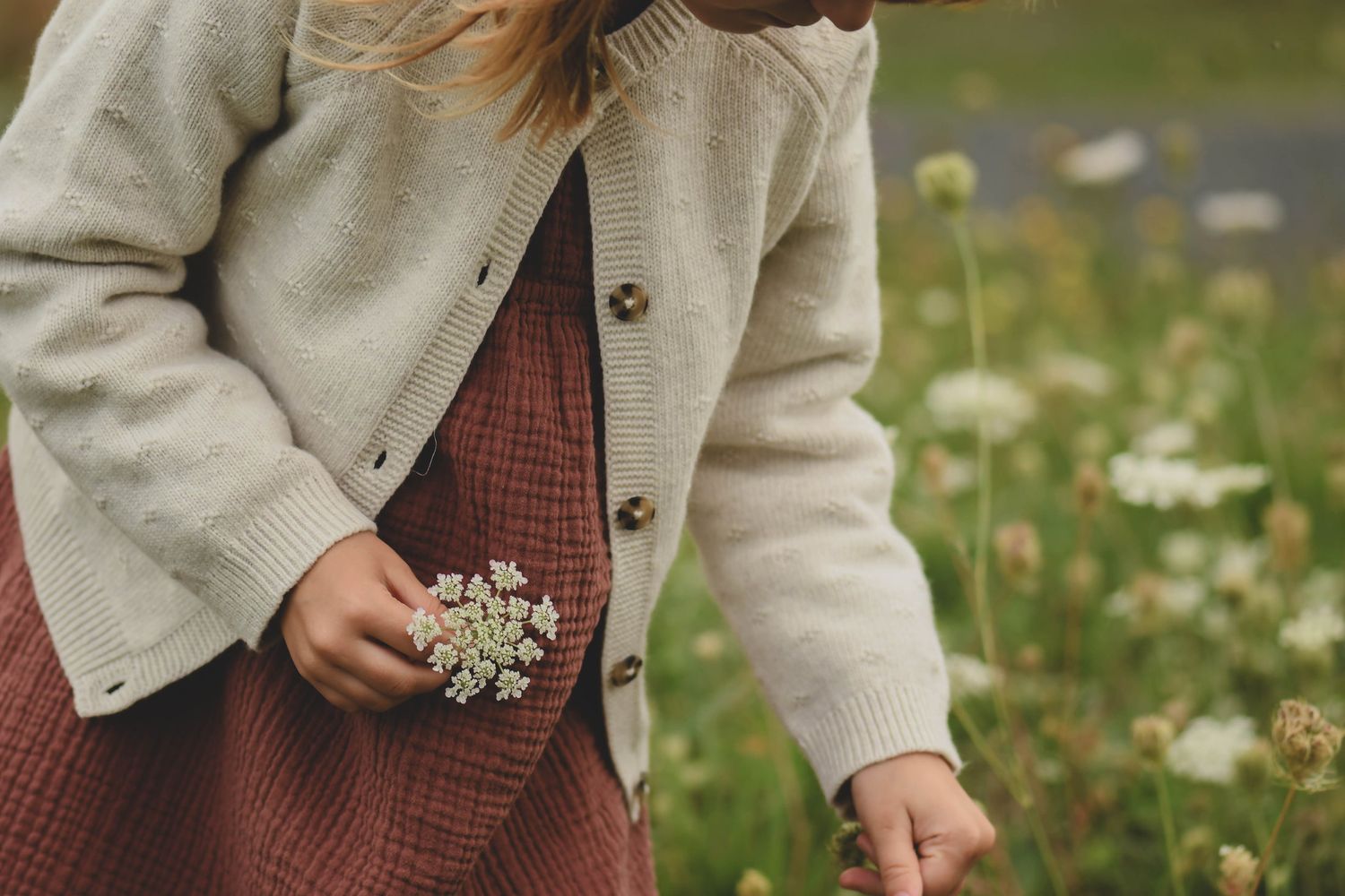 Enfant photographié en pleine nature lors d’une séance famille