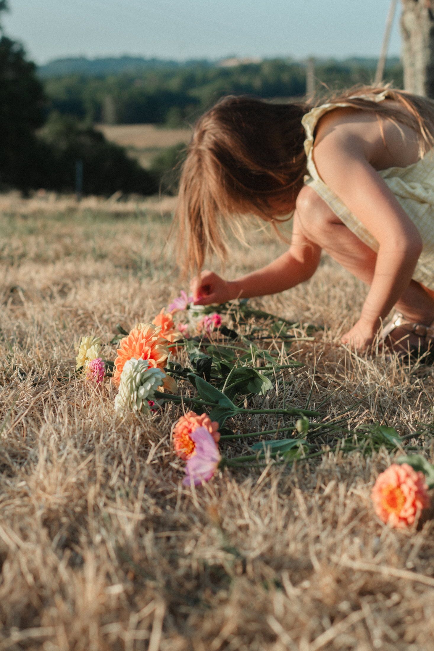 Enfant photographié en pleine nature lors d’une séance famille