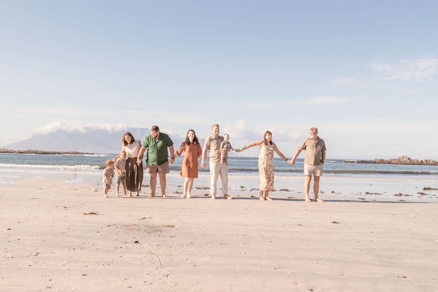 Candid family lifestyle photography in Cape Town by Chanelle Gordon. Warm, natural light family and maternity sessions in Camps Bay, Clifton