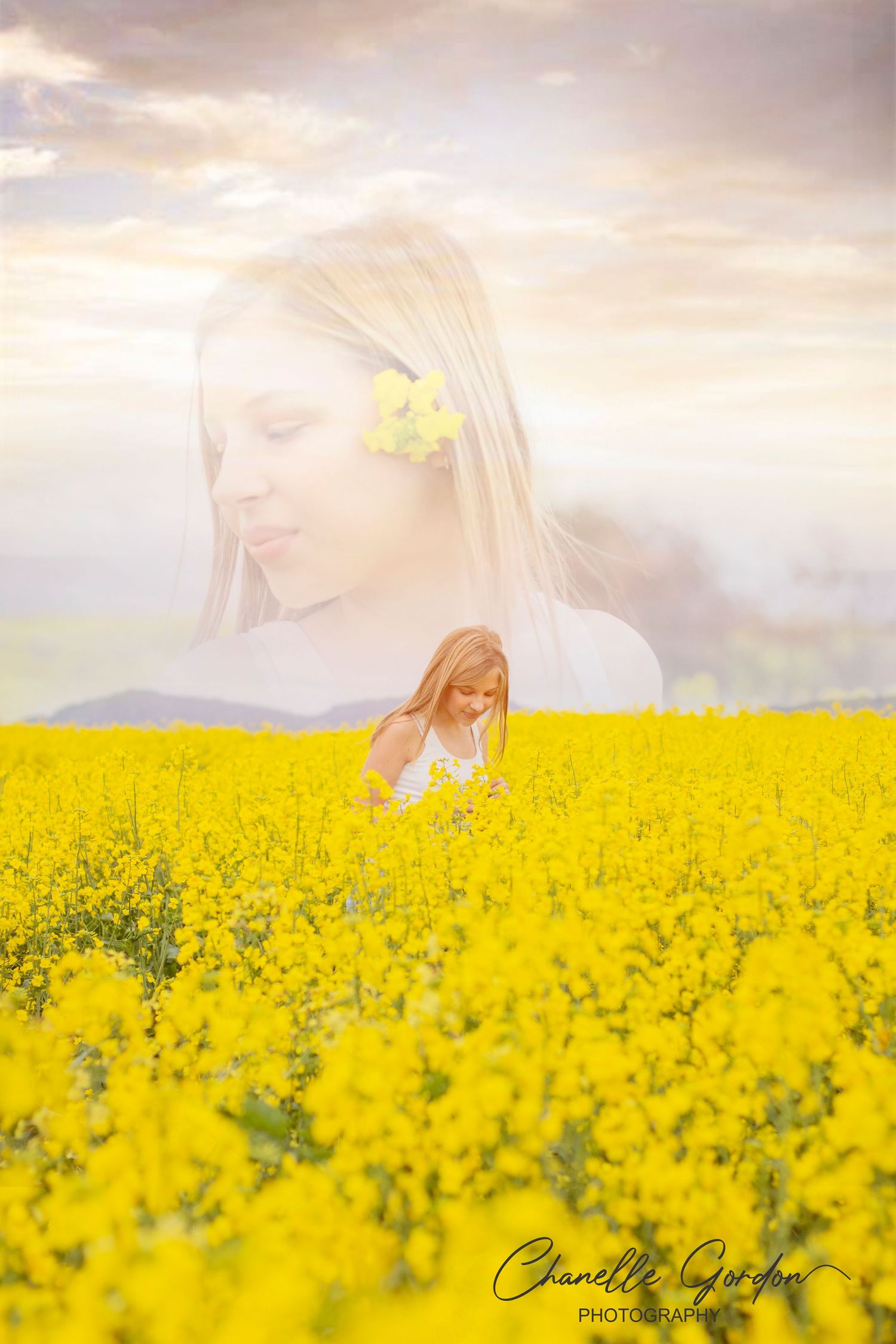 Canola Field Candid Portraits lifestyle photography session in Cape Town