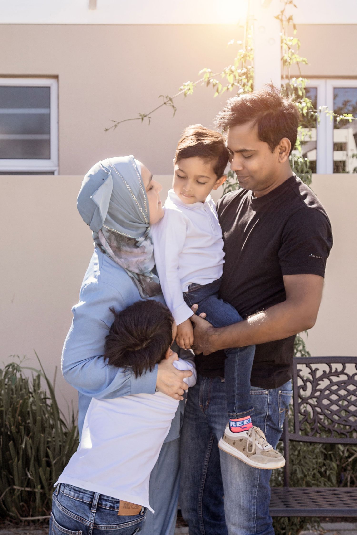 Candid family lifestyle photography session at Cape Town