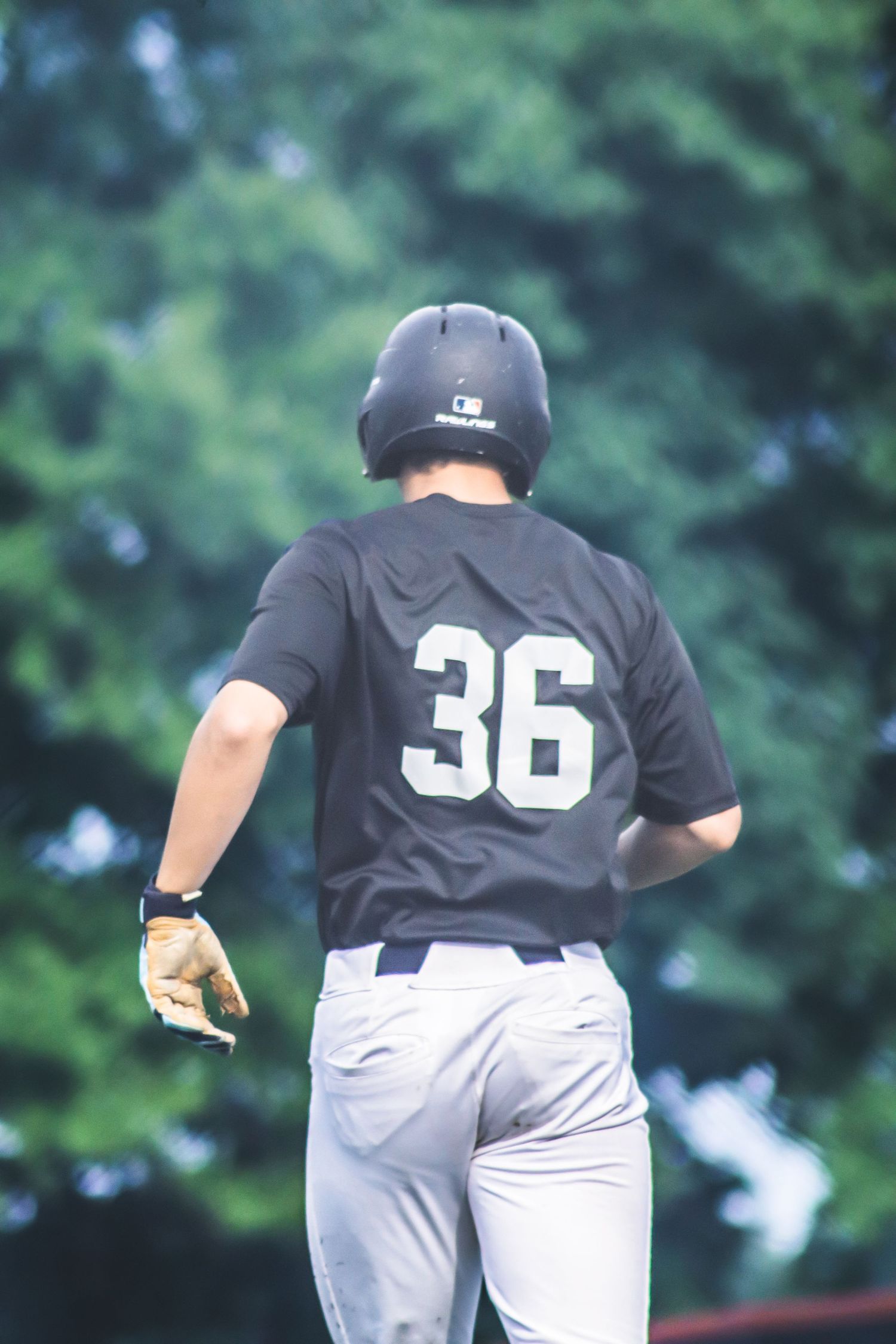 guy playing baseball