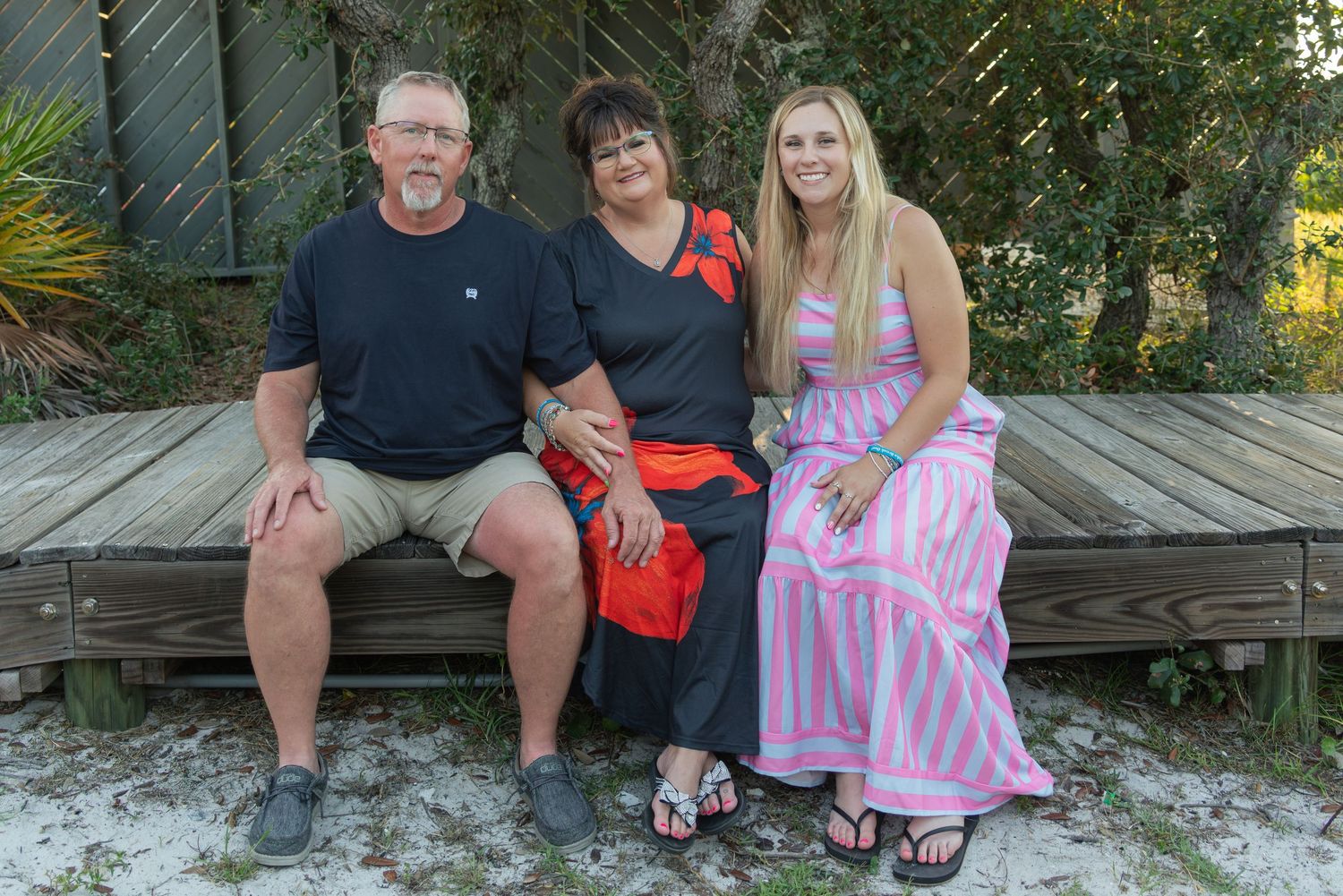 Family beach portraits photographed by Lens of Valerie in Gulf Shores Alabama