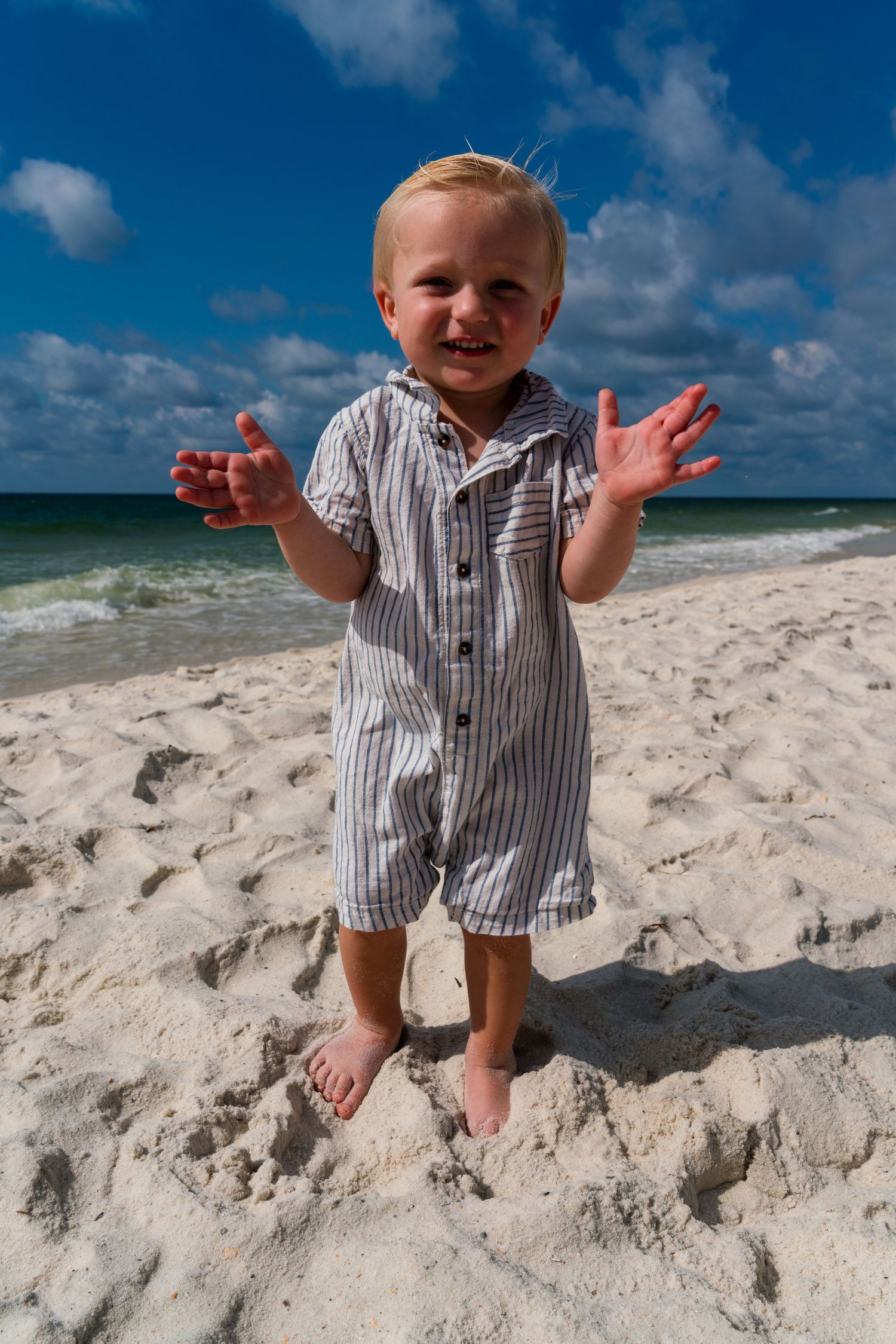 Family beach portraits photographed by Lens of Valerie in Gulf Shores Alabama