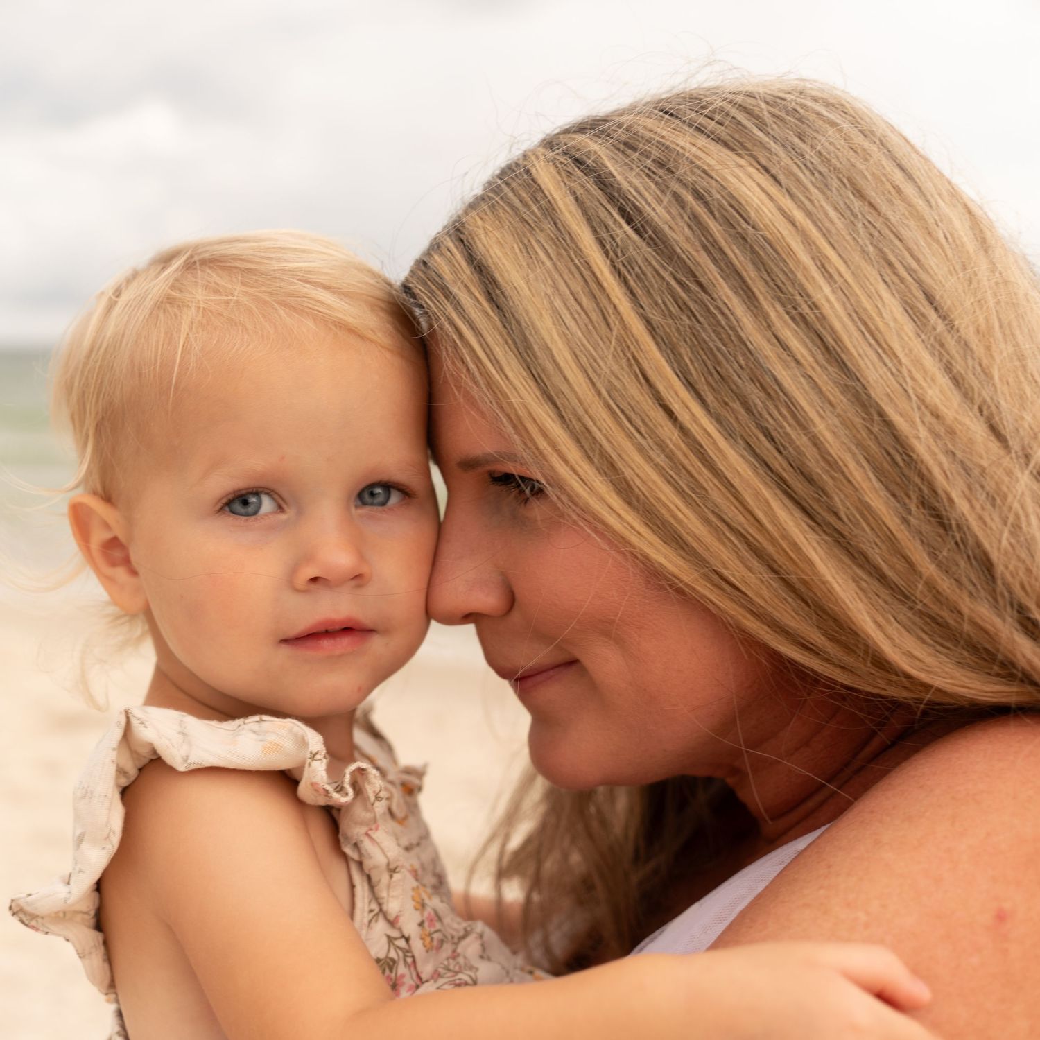 Family beach portraits photographed by Lens of Valerie in Gulf Shores Alabama