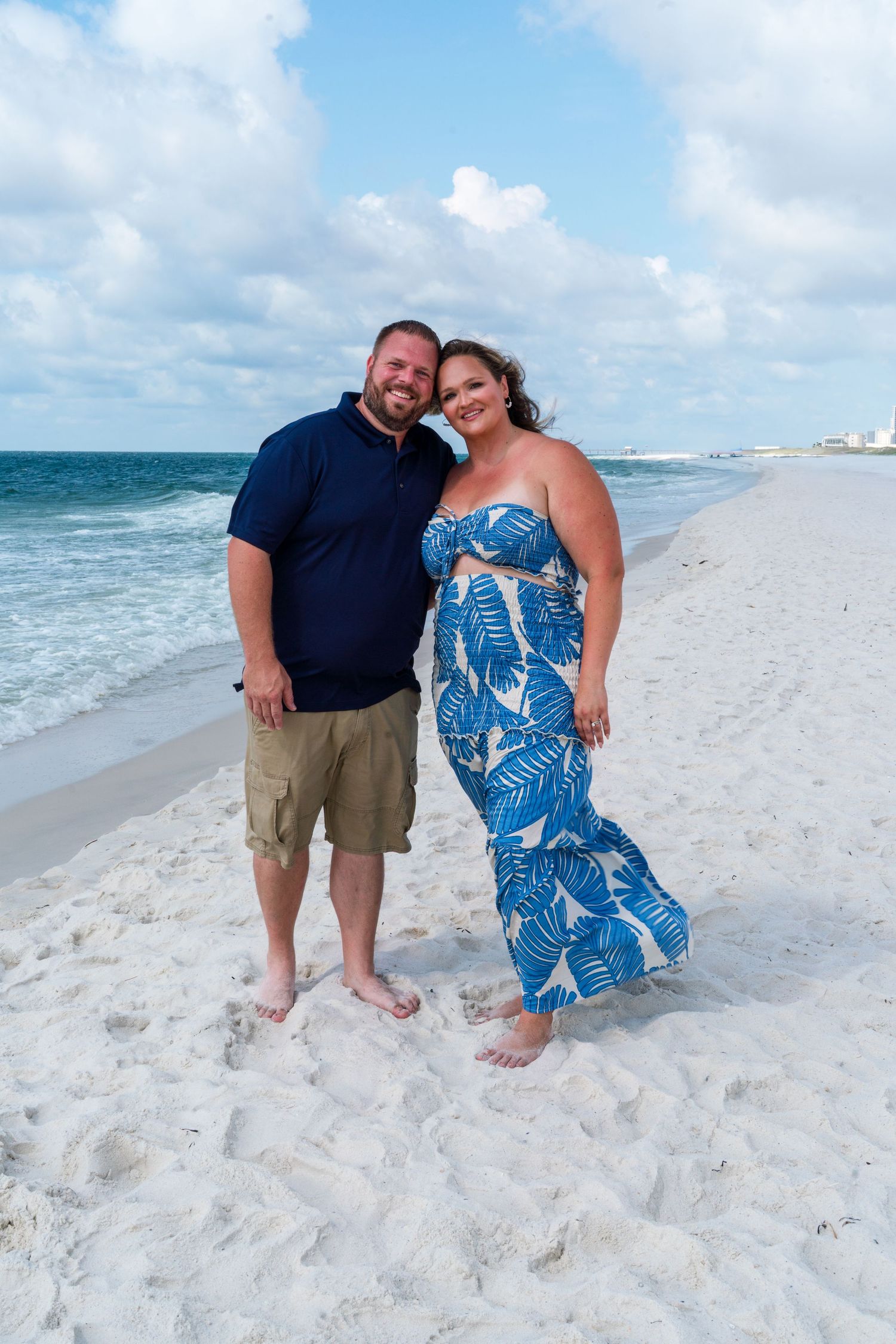 Family beach portraits photographed by Lens of Valerie in Gulf Shores Alabama