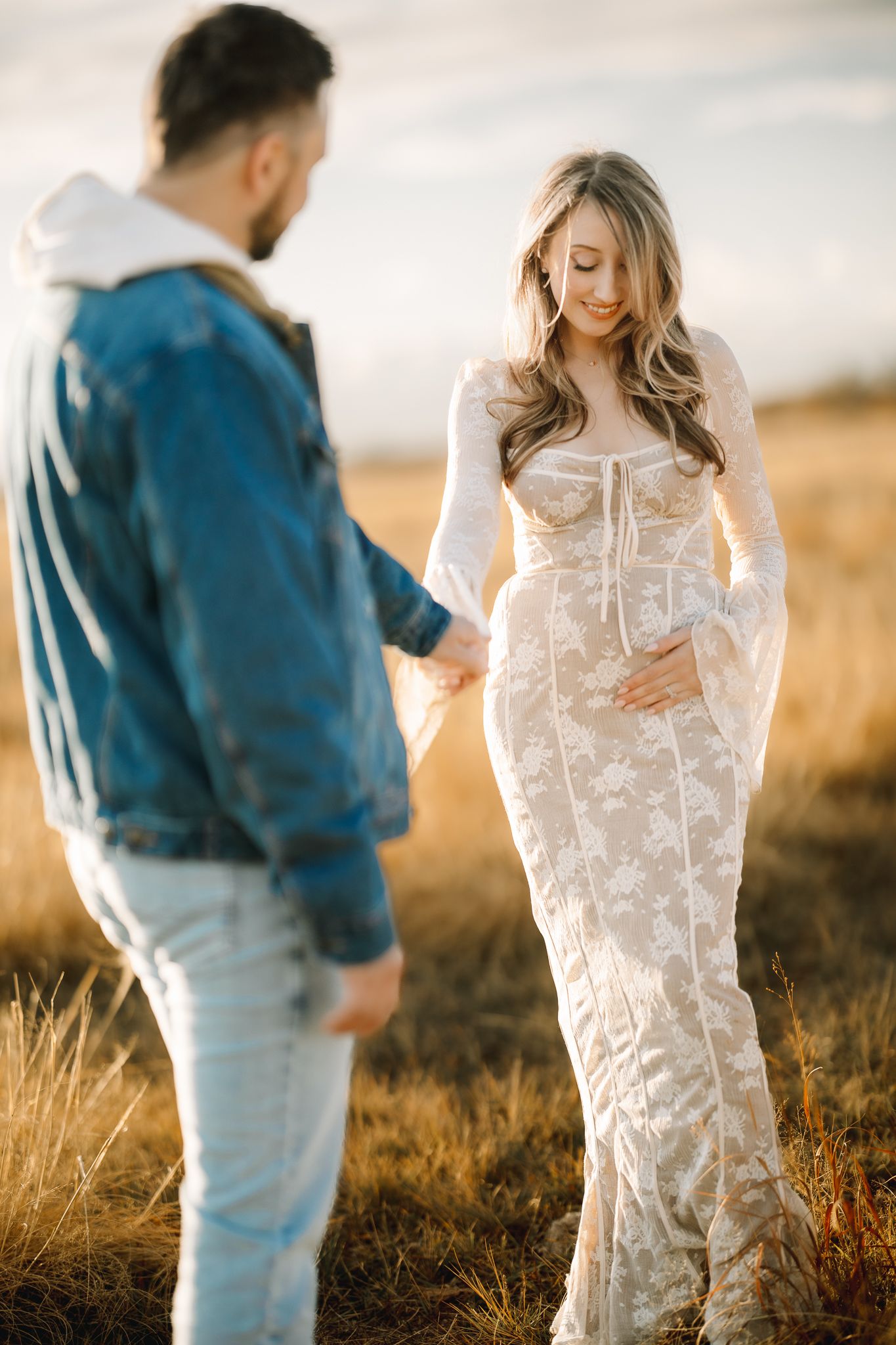 “Colorado family photoshoot outdoors at golden hour captured by Liz Rivas Photography.”