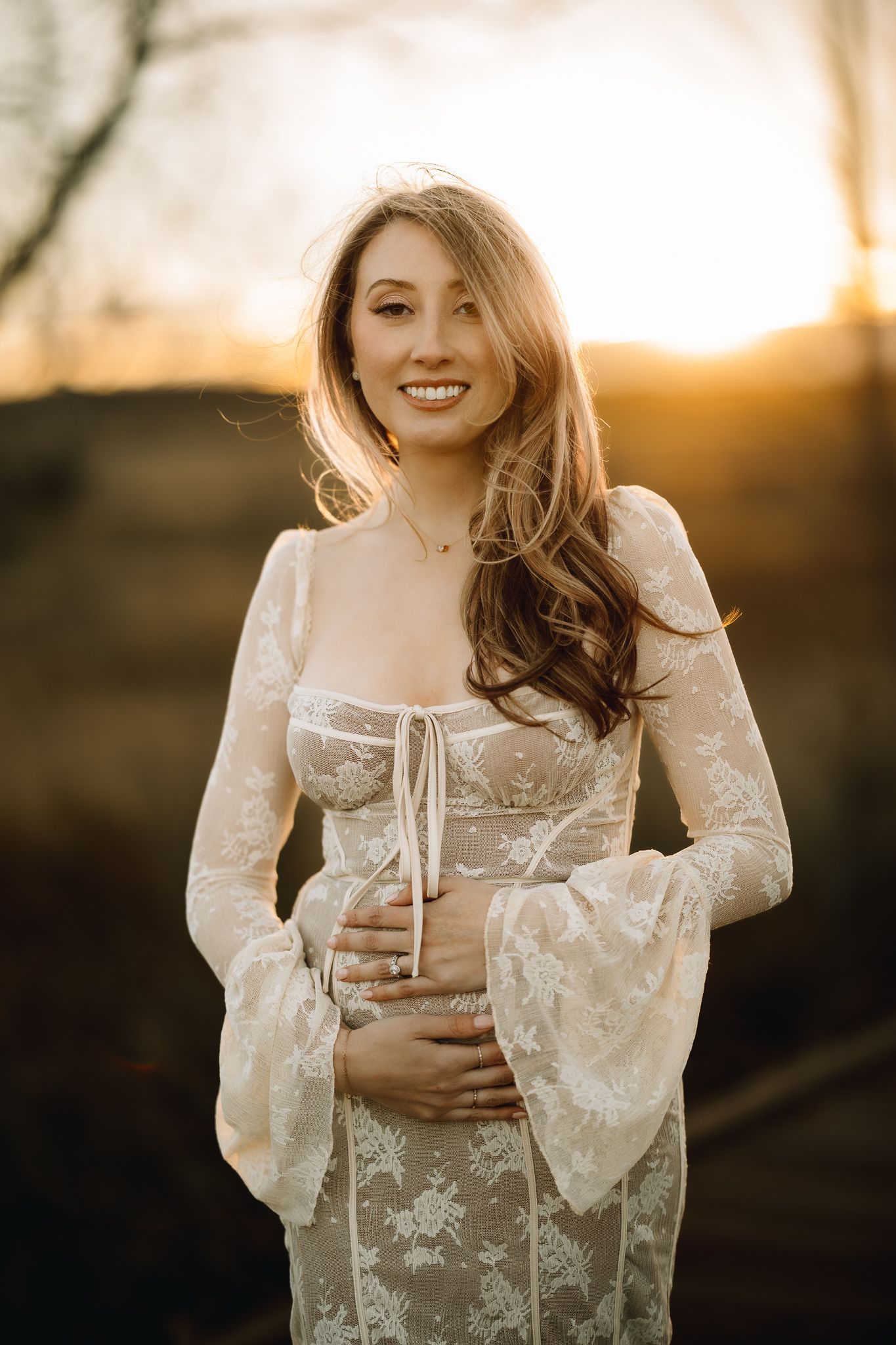 Candid Colorado portrait session captured by Liz Rivas during outdoor golden hour.