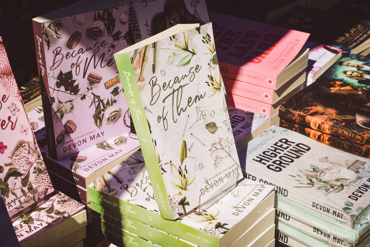Pages 'n' Co at the Moonlight Market, Bendigo.