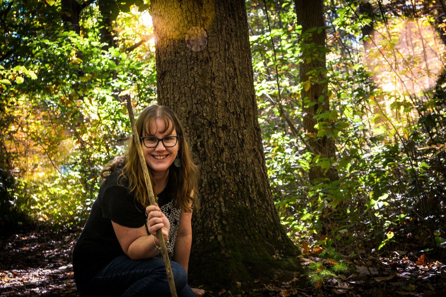a headshot of myself in the Oak Forest Harcourt.