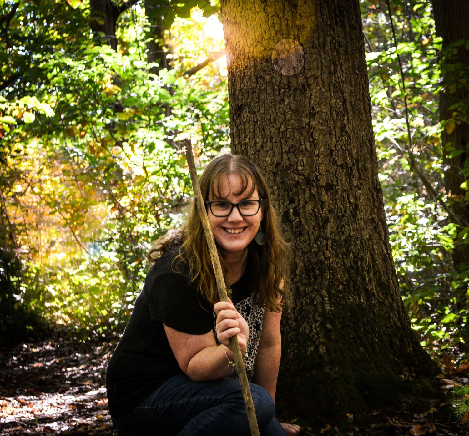 a headshot of myself in the Oak Forest Harcourt.