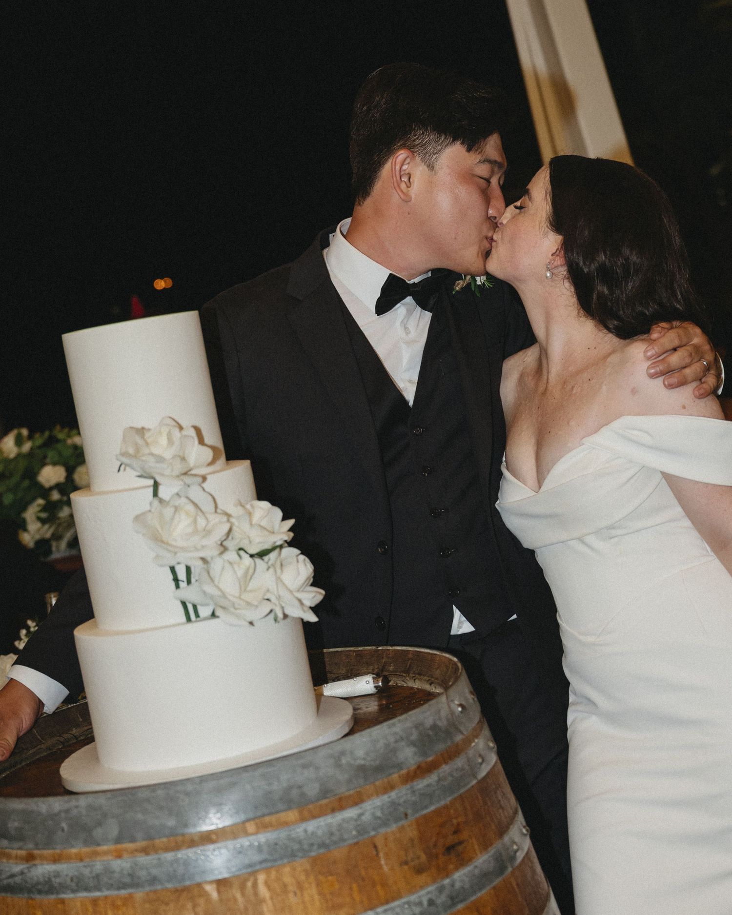 35mm film wedding photography