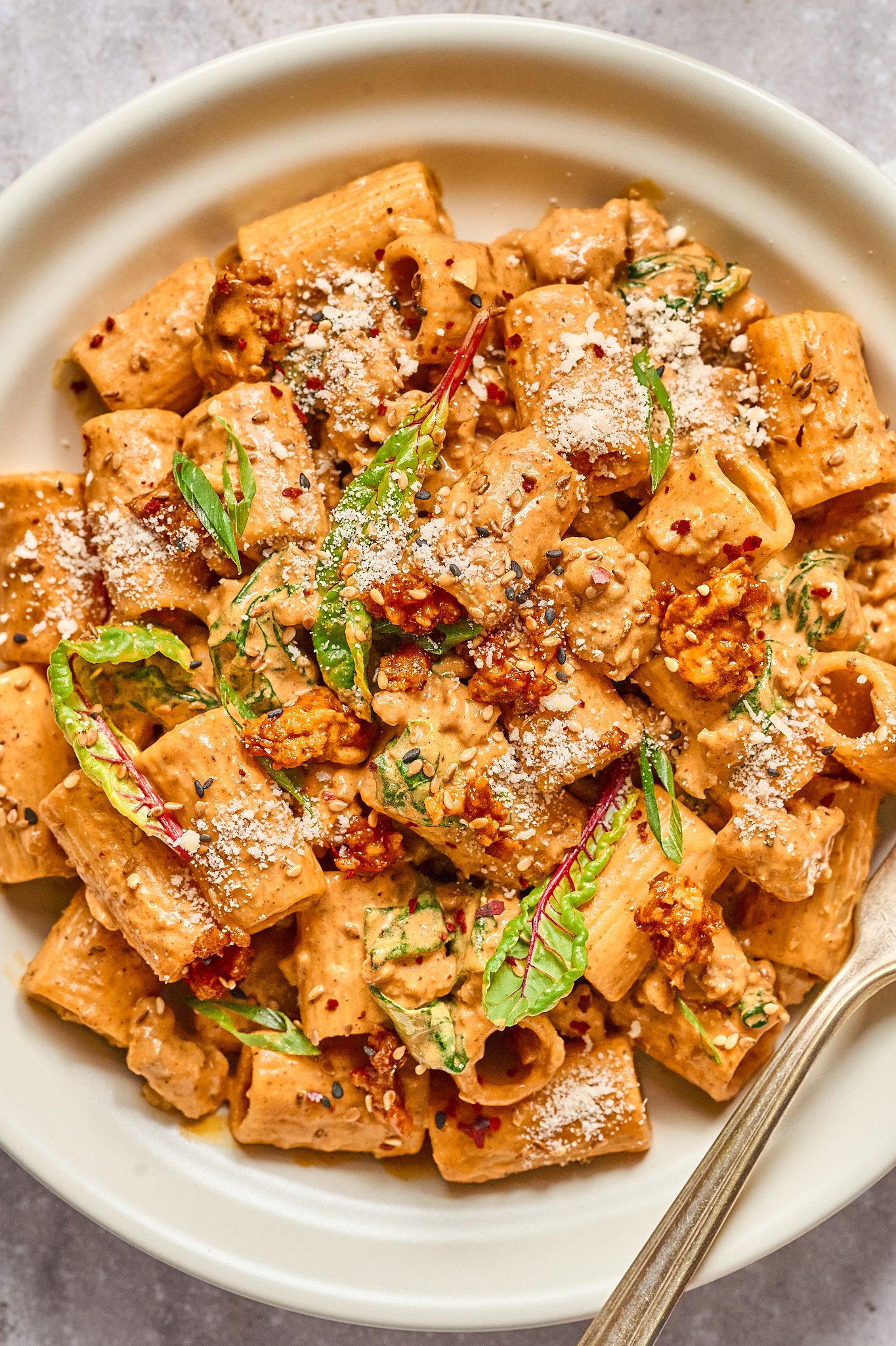 Food photography image featuring a completed recipe, minimal props, and clean composition for brand content