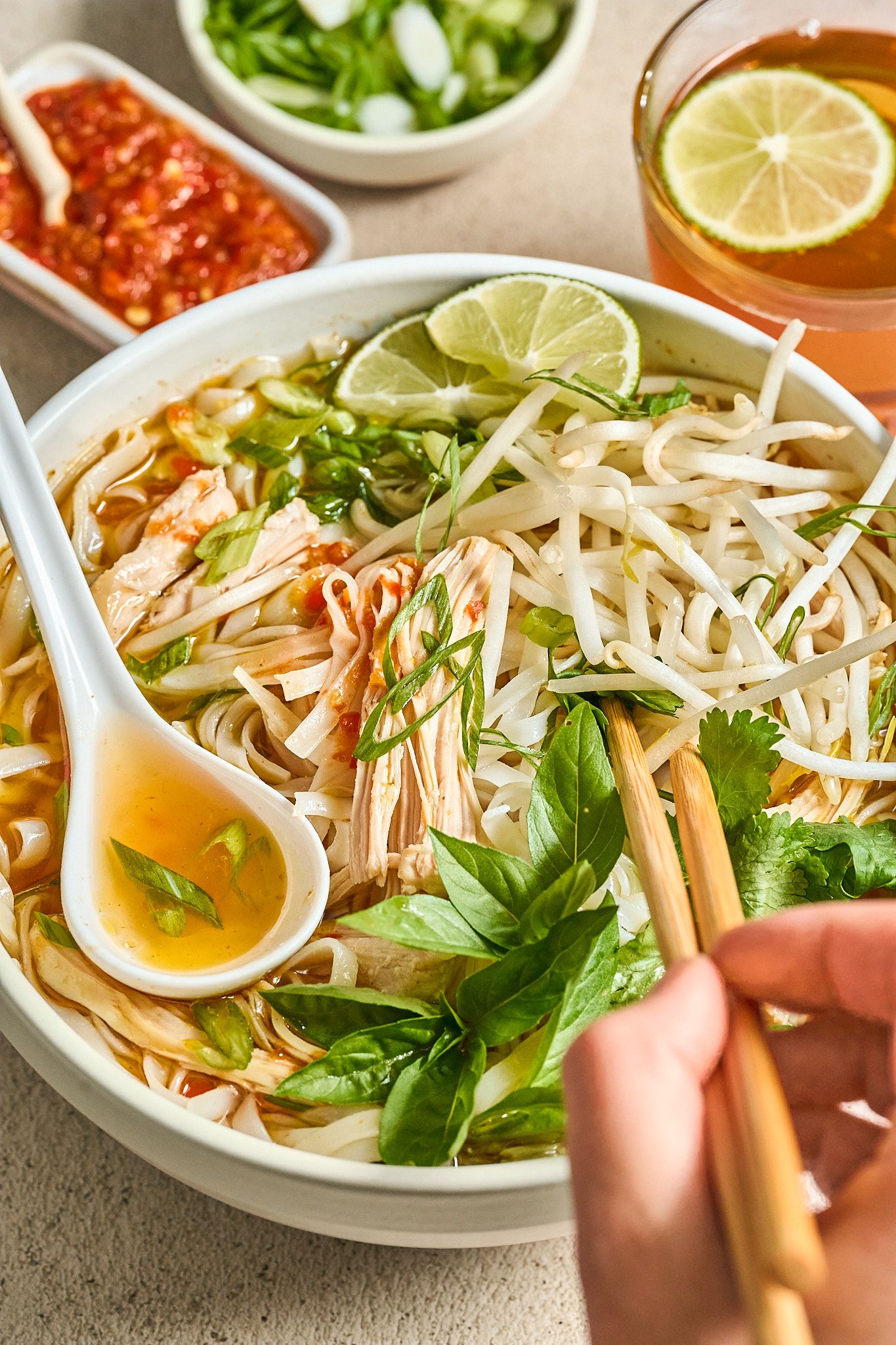 Modern food photography featuring a styled plate and clean background